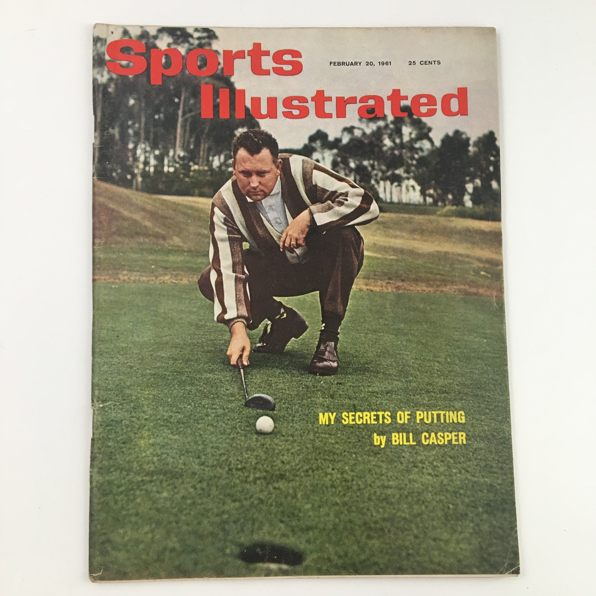 Sports Illustrated Magazine February 20 1961 Golfer Billy Casper No Label