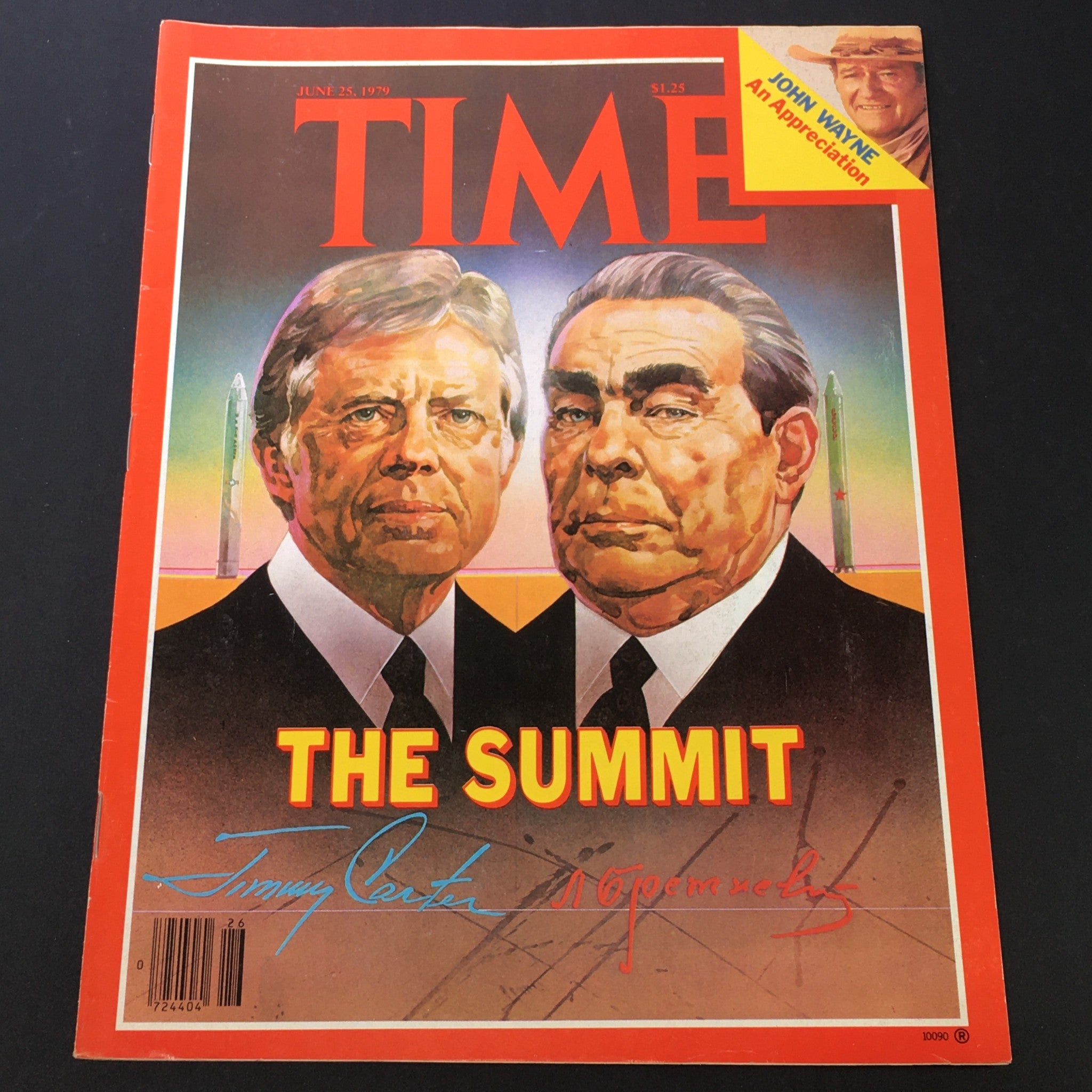 VTG Time Magazine June 25 1979 - Jimmy Carter / John Wayne / Newsstand