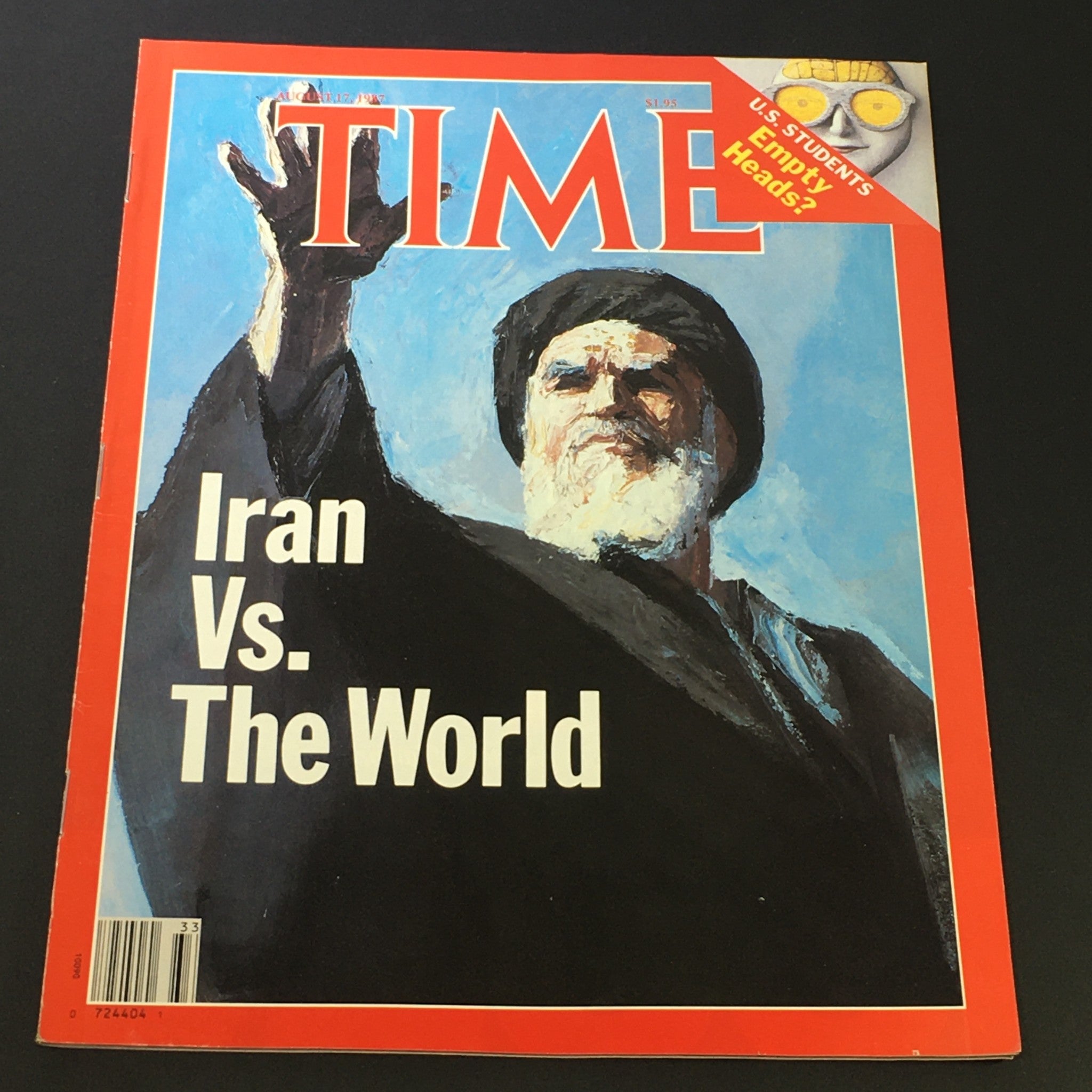 VTG Time Magazine August 17 1987 - Iran vs The World / Newsstand