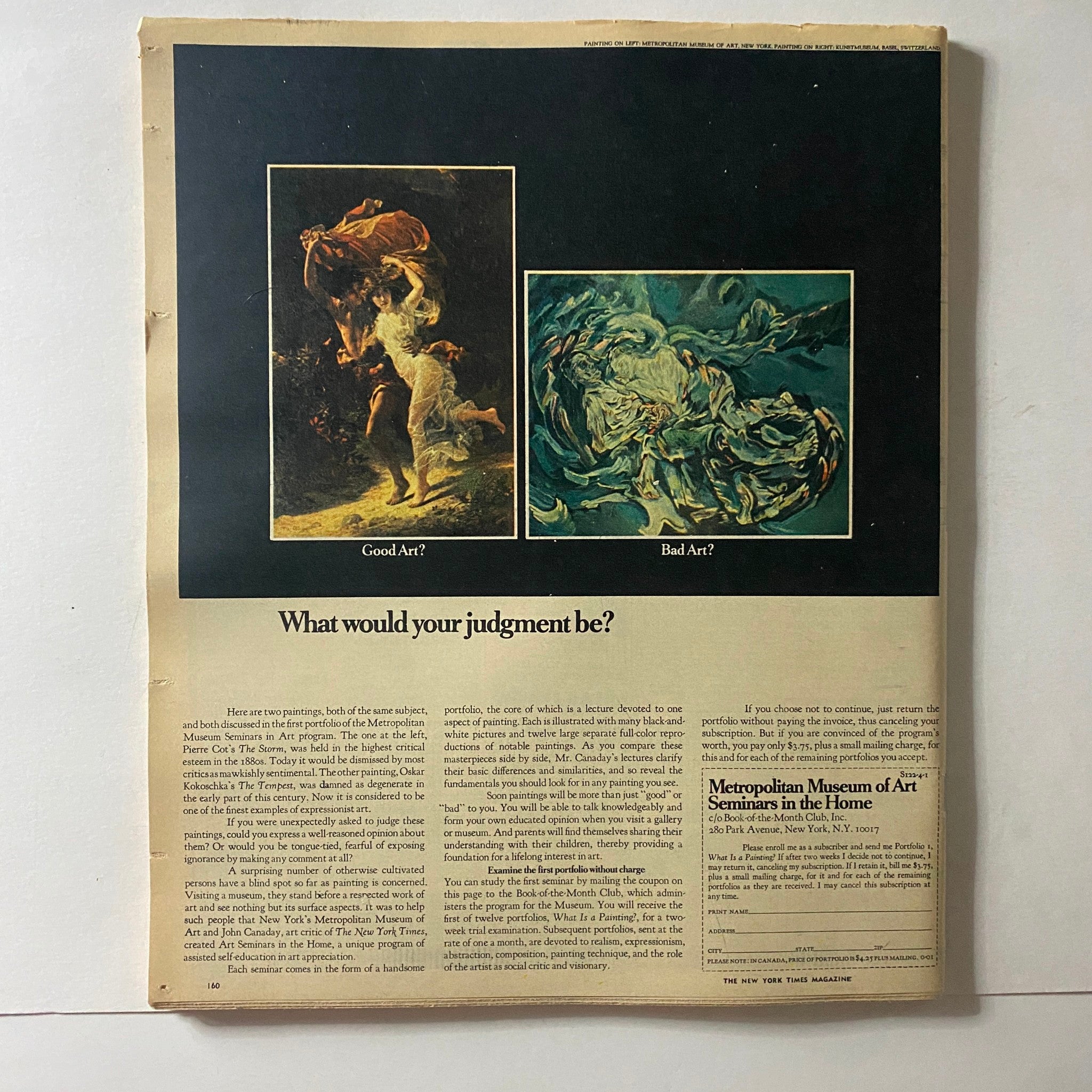 The New York Times Magazine 1970 Psychoanalyst Erik Erikson No Label