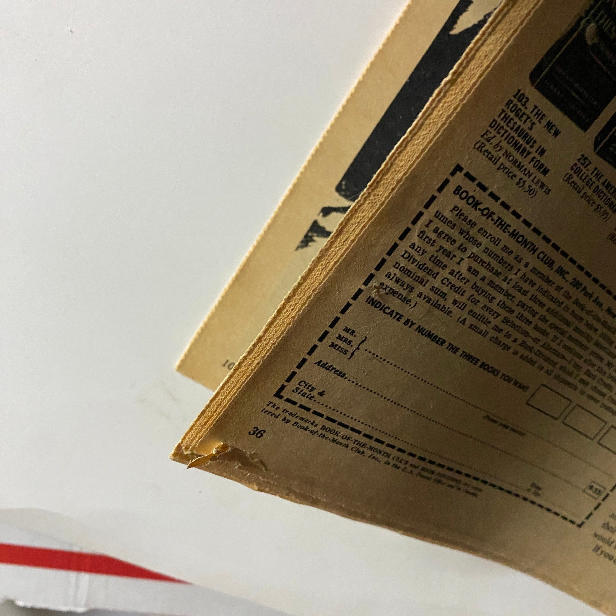 Close-up view of The New York Times Book Review August 24 1969 showing the edge and details of the publication.