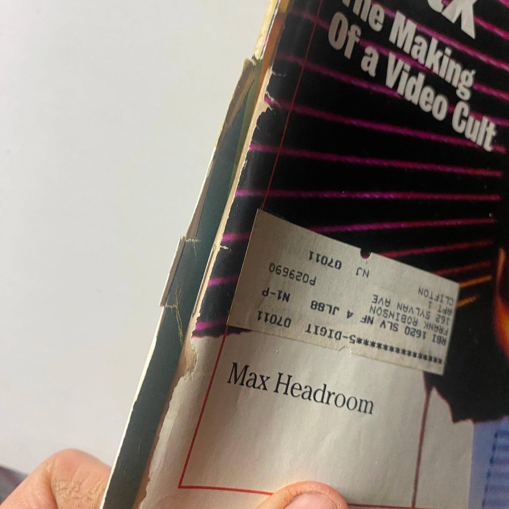 VTG Newsweek Magazine April 20 1987 Max Headroom The Making of a Video Cult