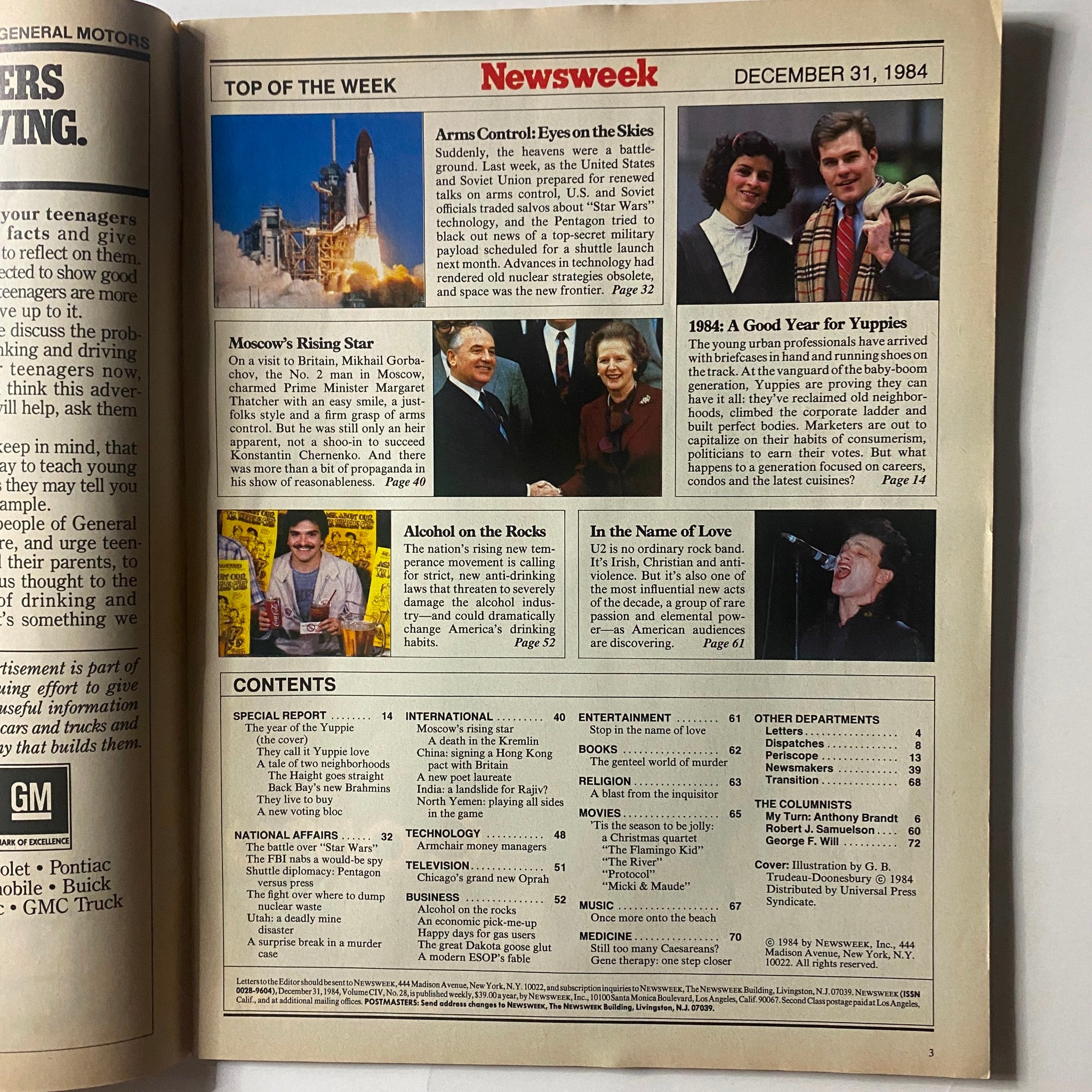 VTG Newsweek Magazine December 31 1984 The Year of The Yuppie