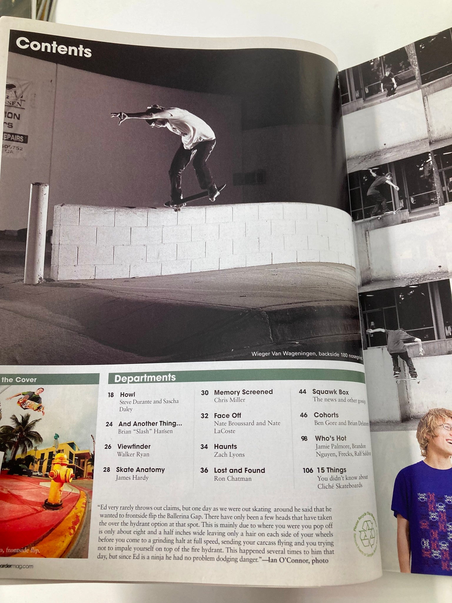 Skateboarder Magazine June 2009 Vol 18 #10 Ed Selego and James Hardy