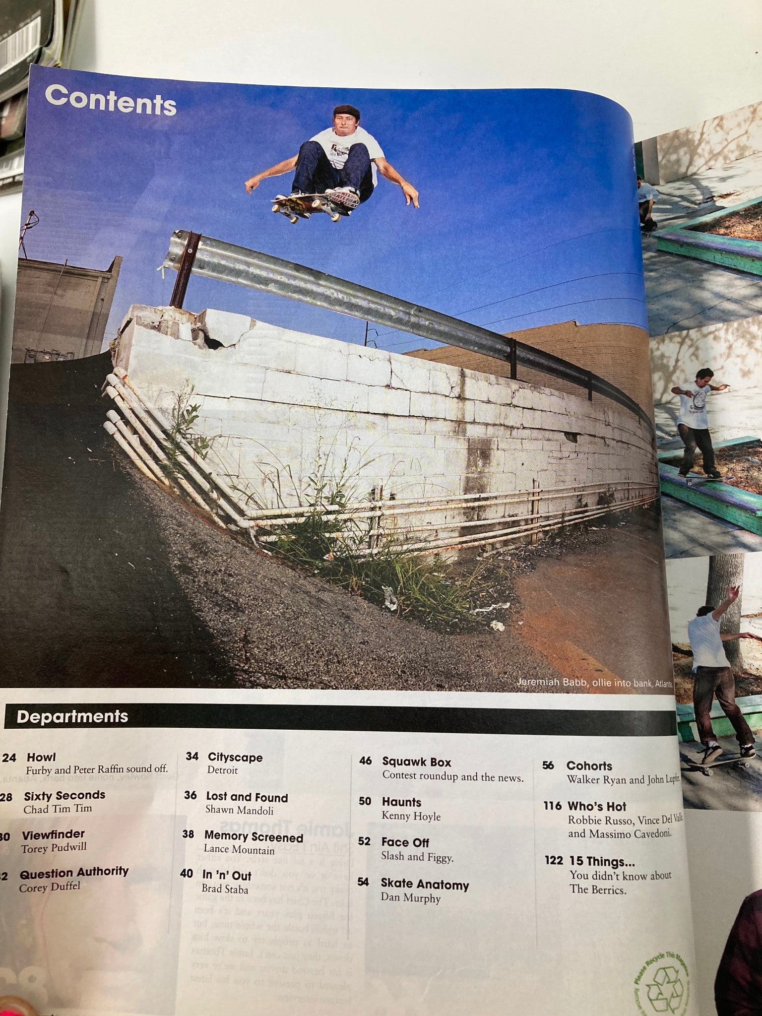 Skateoarder Magazine November 2008 Vol 18 #3 Jamie Thomas Backside Lipslide