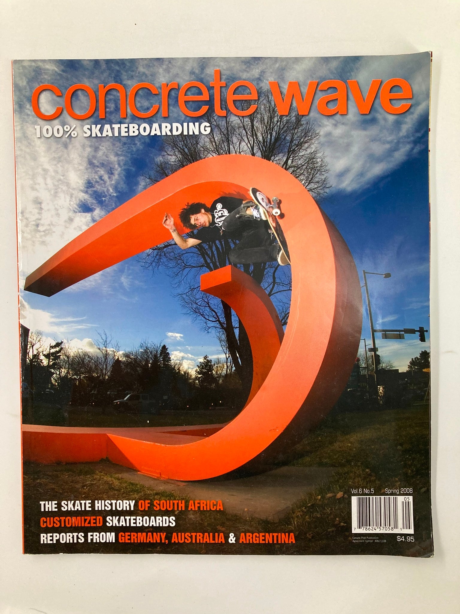 Concrete Wave Skateboarding Magazine Spring 2008 Sergie Ventura No Label