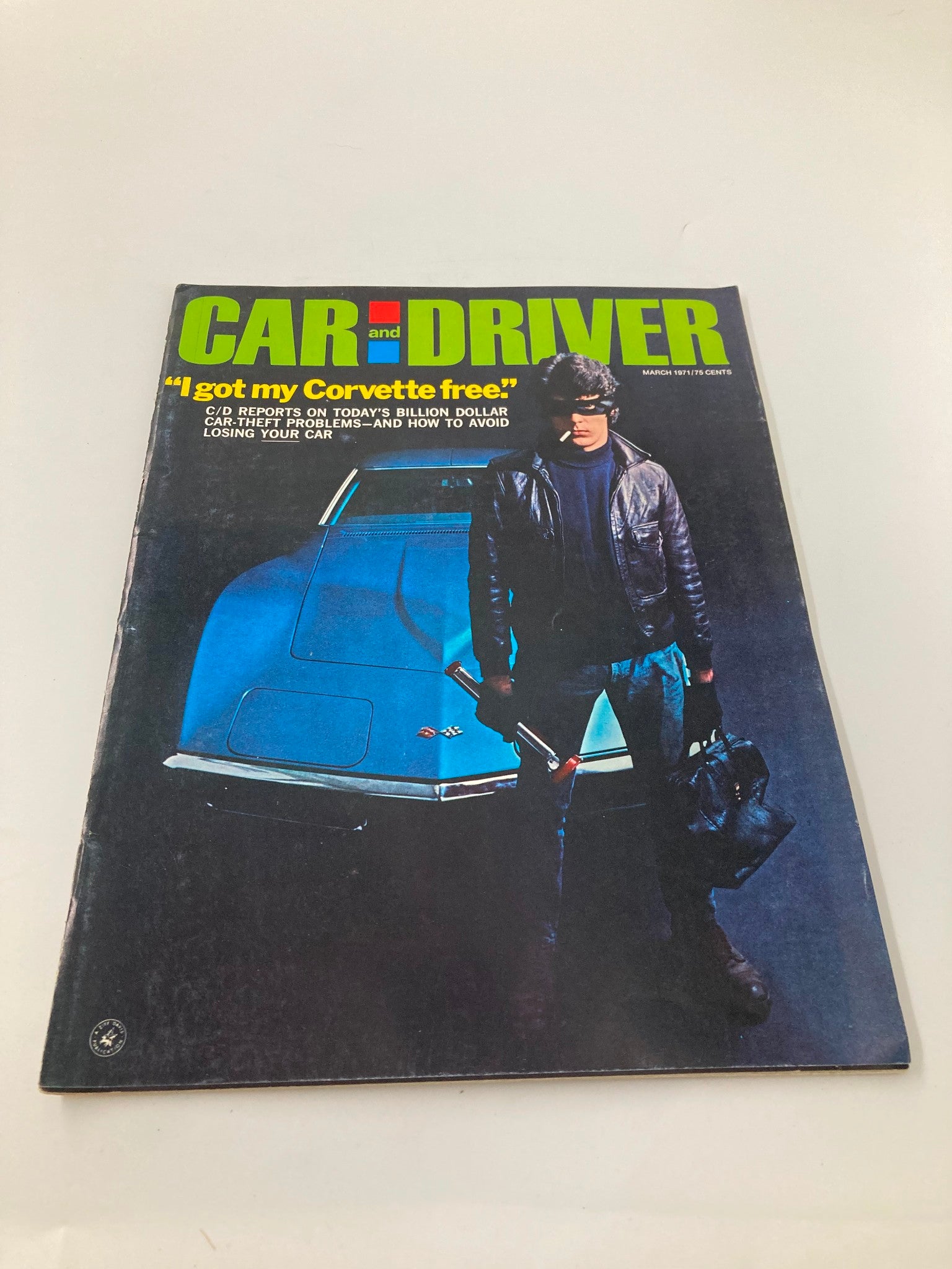 VTG Car and Driver Magazine March 1971 Bob Brown of Can-Am and Formula A Fame