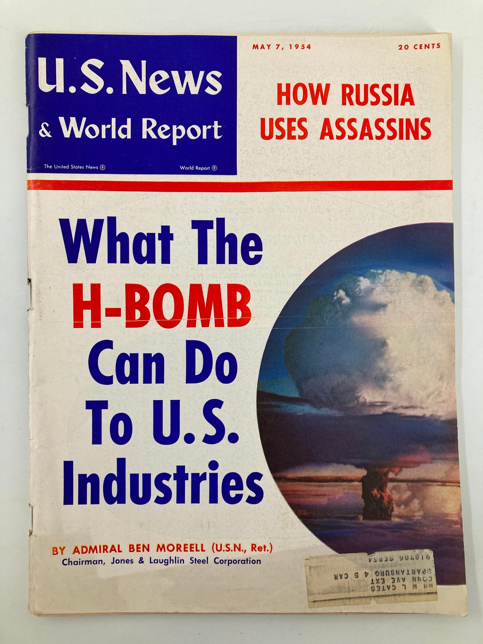 US News & World Report Magazine May 7 1954 How Russia Uses Assassins