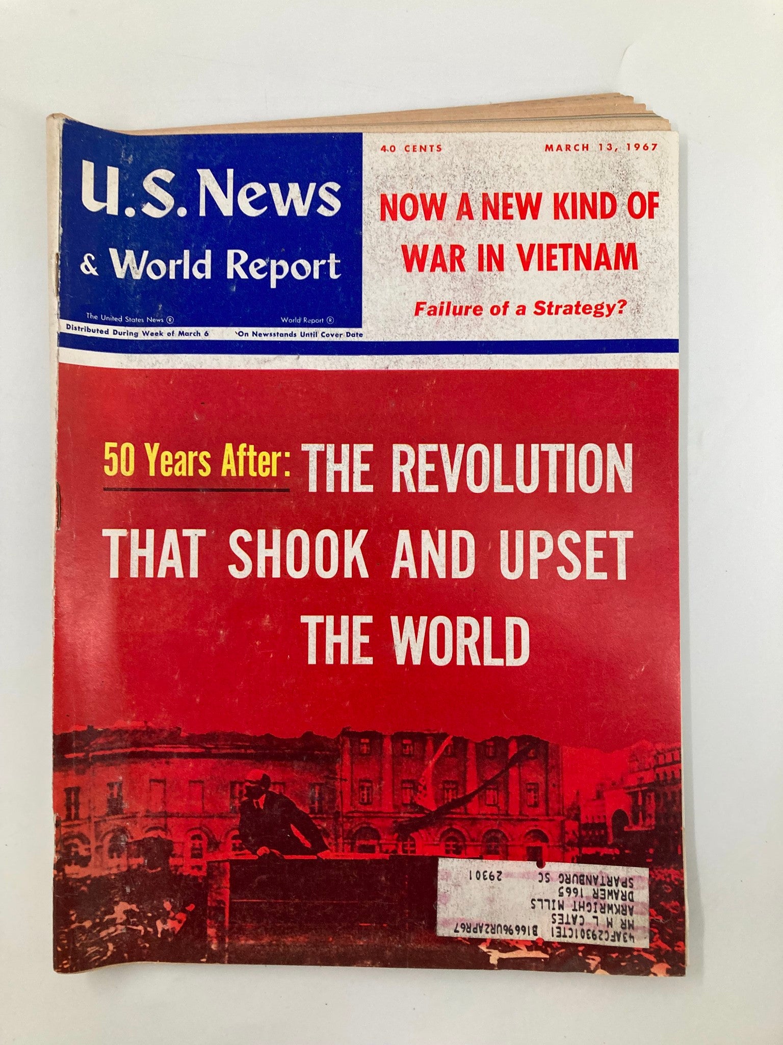 US News & World Report Magazine March 13 1967 Now A New Kind of War in Vietnam