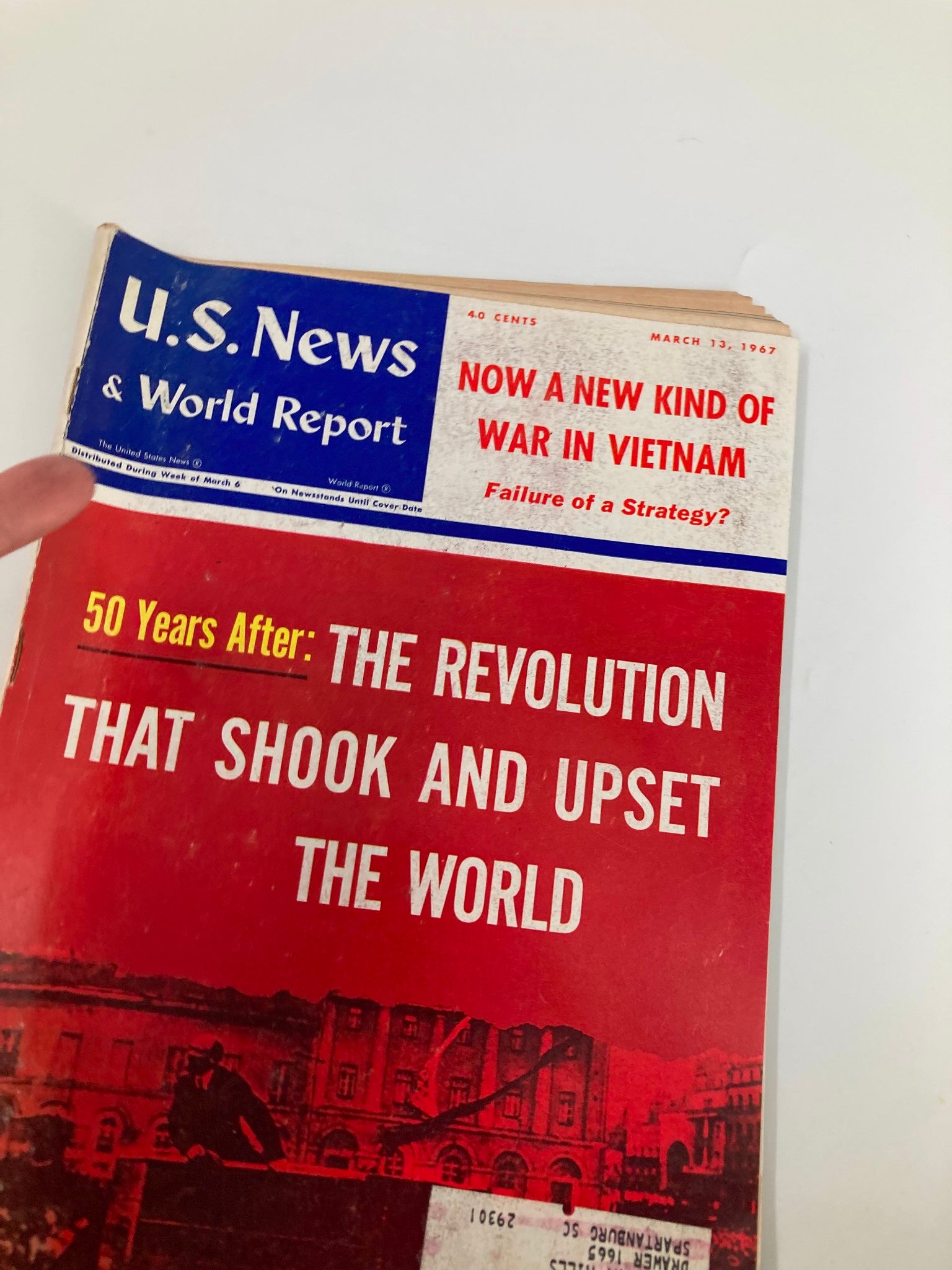 US News & World Report Magazine March 13 1967 Now A New Kind of War in Vietnam