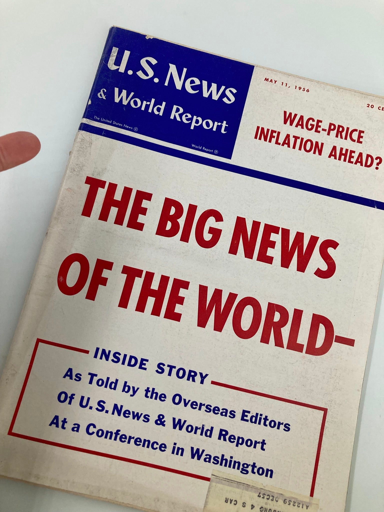 US News & World Report Magazine May 11 1956 Wage-Price Inflation Ahead?