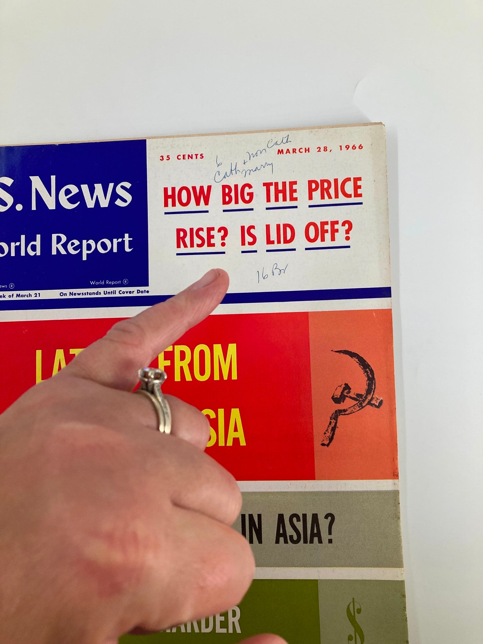 US News & World Report Magazine March 28 1966 Japan - The Hope In Asia?