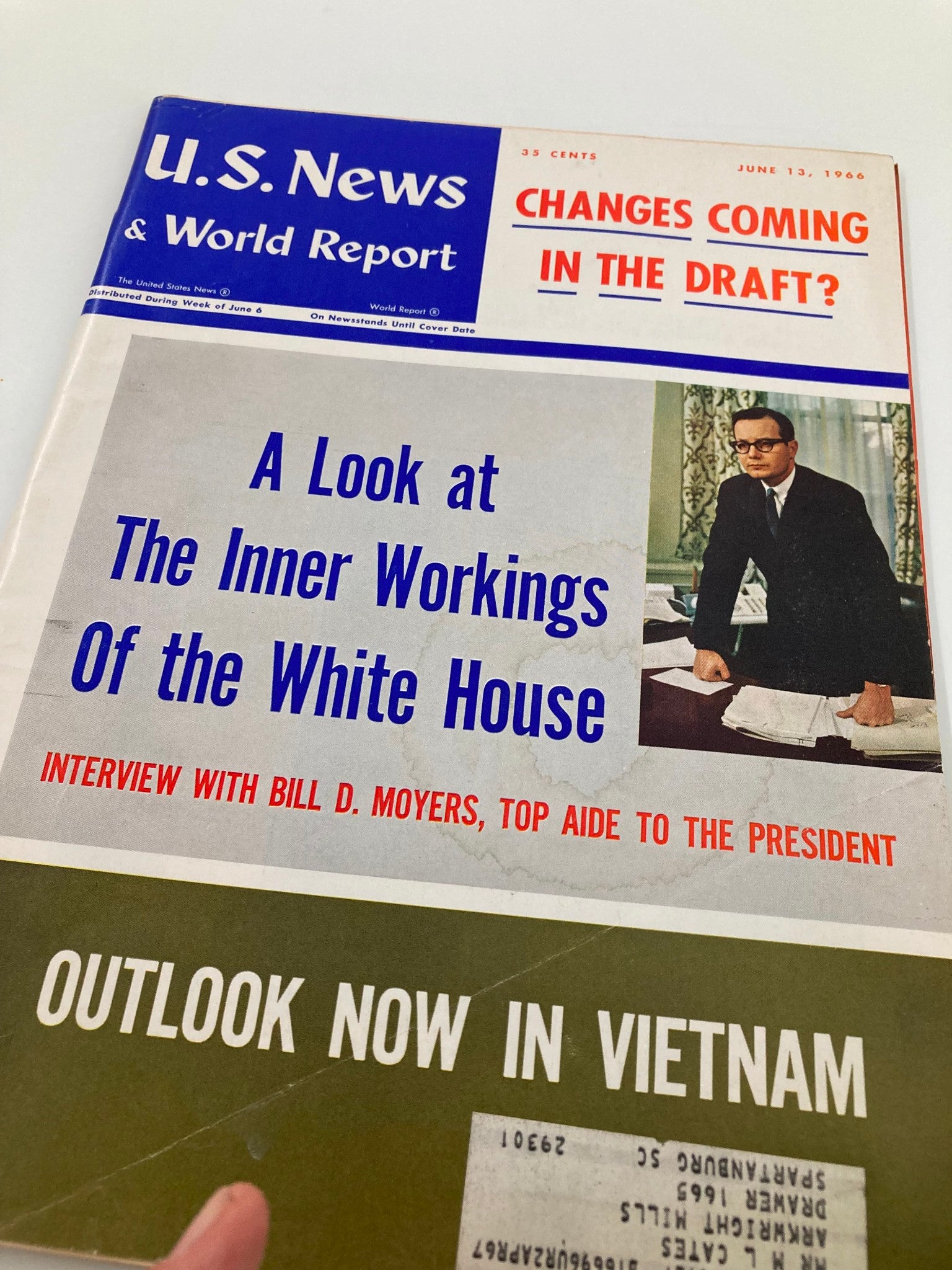 US News & World Report Magazine June 13 1966 Changes Coming In The Draft