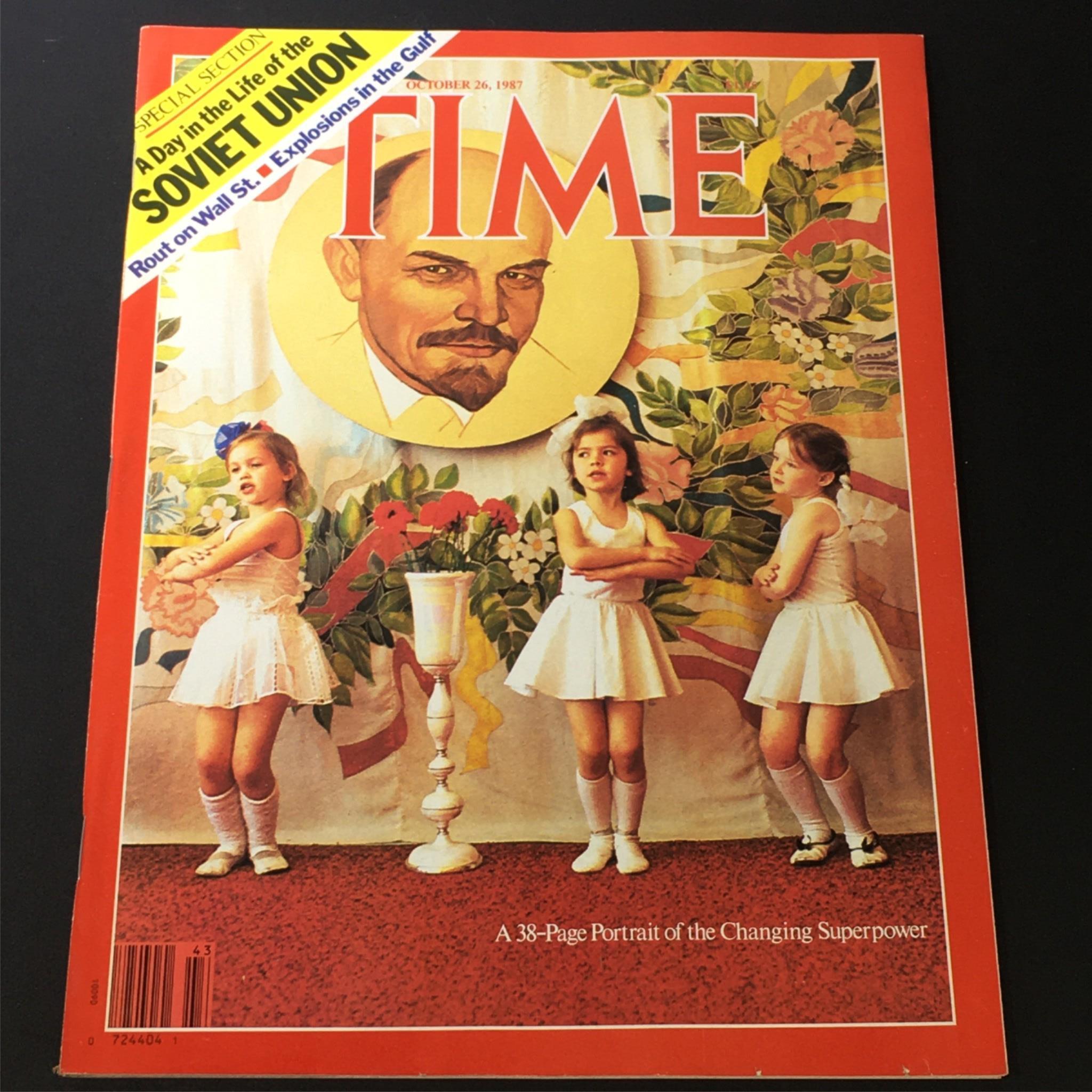 VTG Time Magazine October 26 1987 - A Day in the Life of the Soviet Union