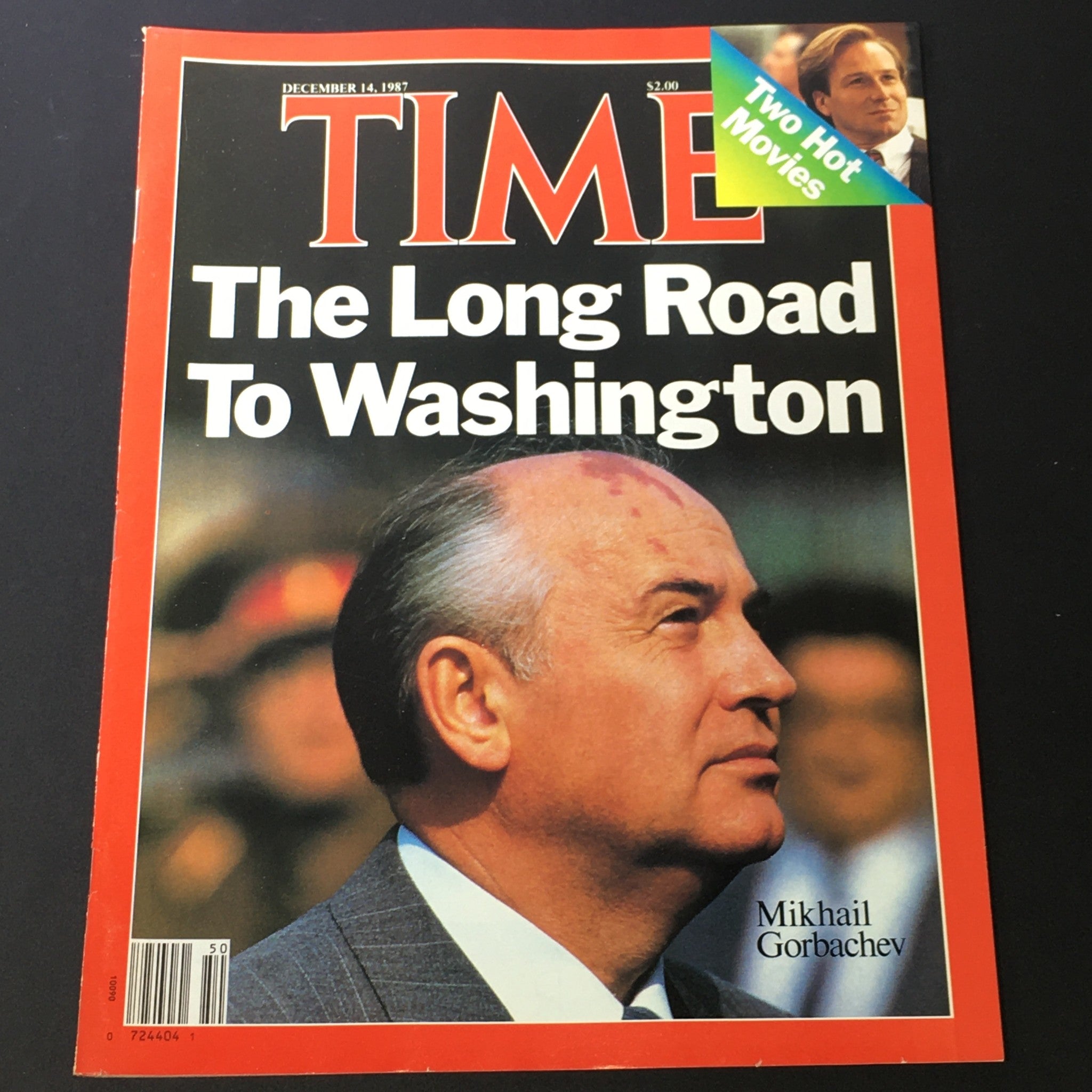 VTG Time Magazine December 14 1987 - Mikhail Gorbachev / Long Road To Washington