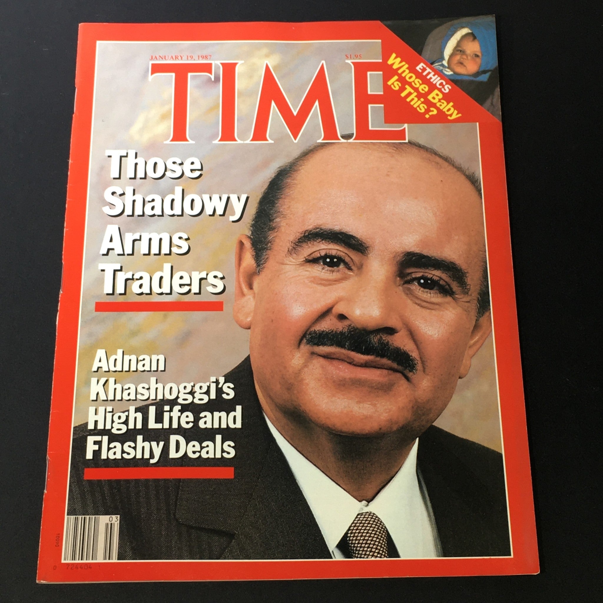 VTG Time Magazine January 19 1987 - Adnan Khashoggi / Shadowy Arms Traders