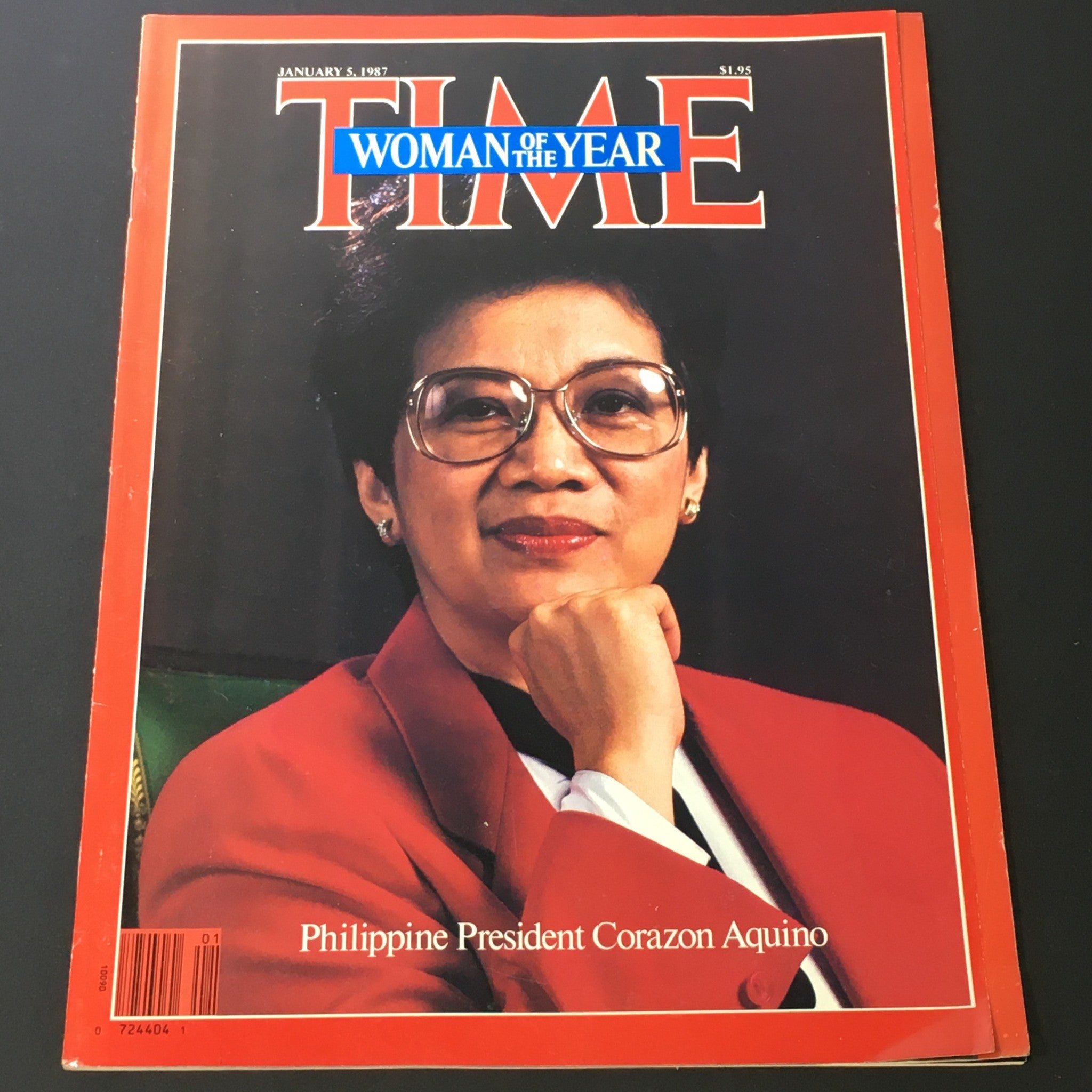 VTG Time Magazine January 5 1987 - Philippine President Corazon Aquino