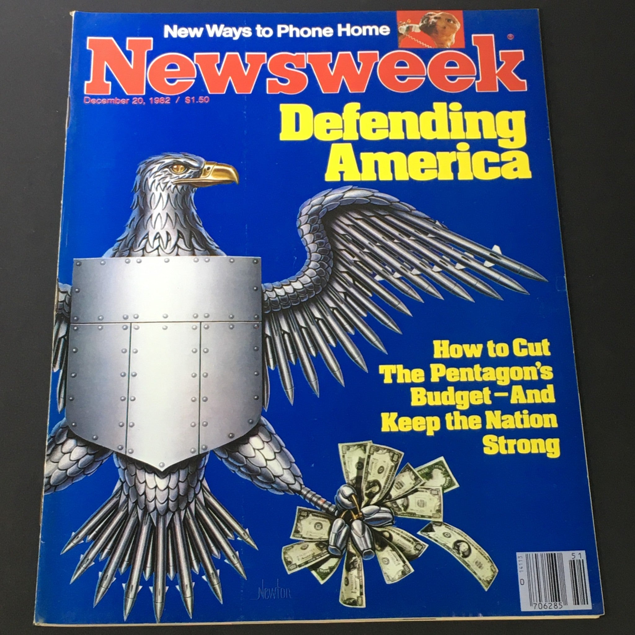 VTG Newsweek Magazine December 20 1982 - Defending America / Pentagon's Budget