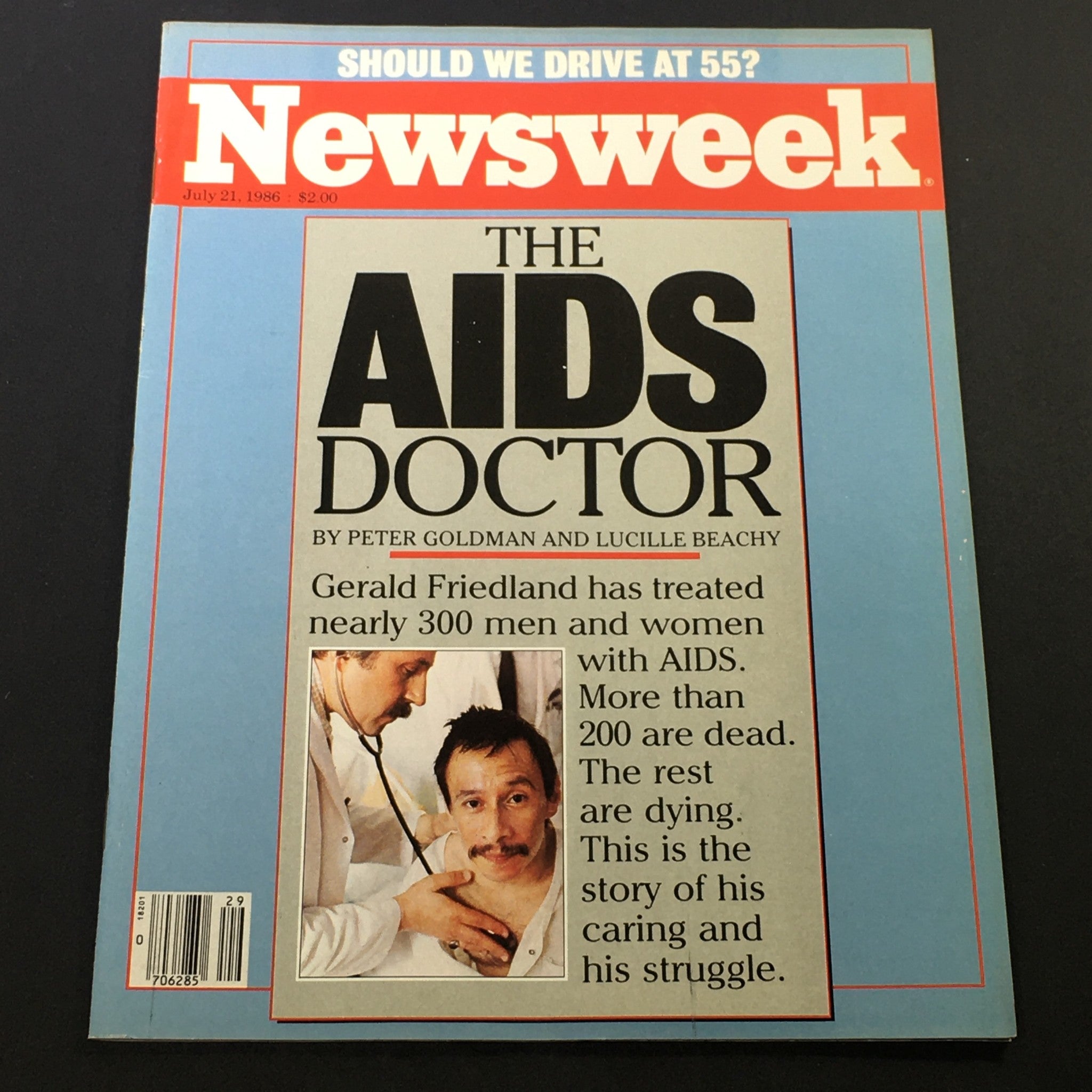 VTG Newsweek Magazine July 21 1986 - The Aids Doctor by Peter Goldman