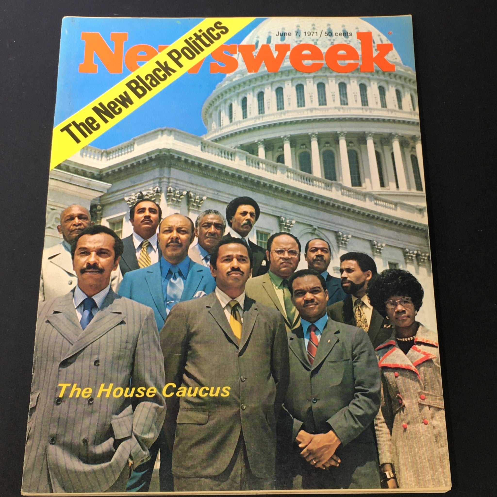 VTG Newsweek Magazine June 7 1971 - The New Black Politics / The House Caucus