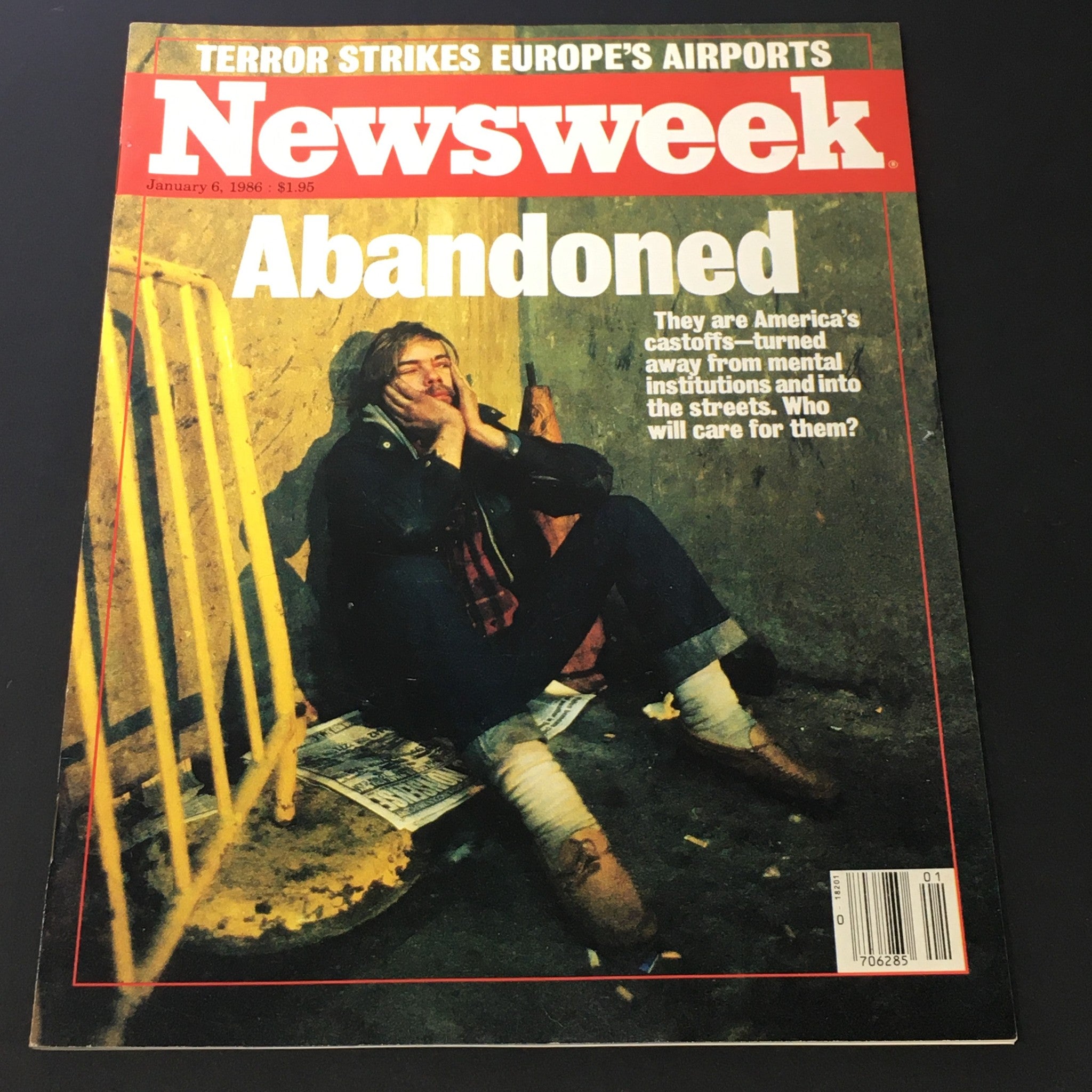 VTG Newsweek Magazine January 6 1986 - Terror Strike Europe's Airport / No Label