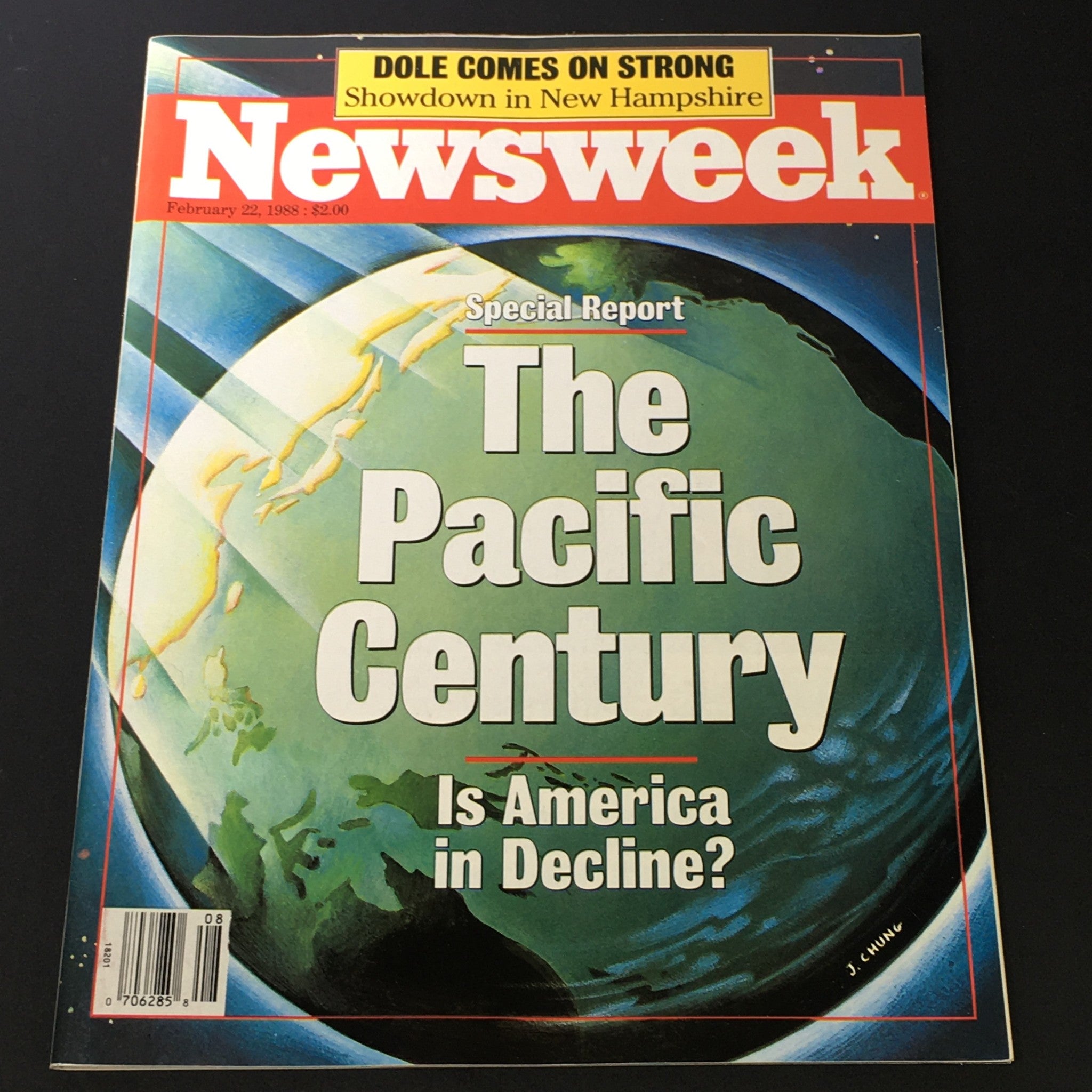 VTG Newsweek Magazine February 22 1988 - The Pacific Century / Dole Comes Strong