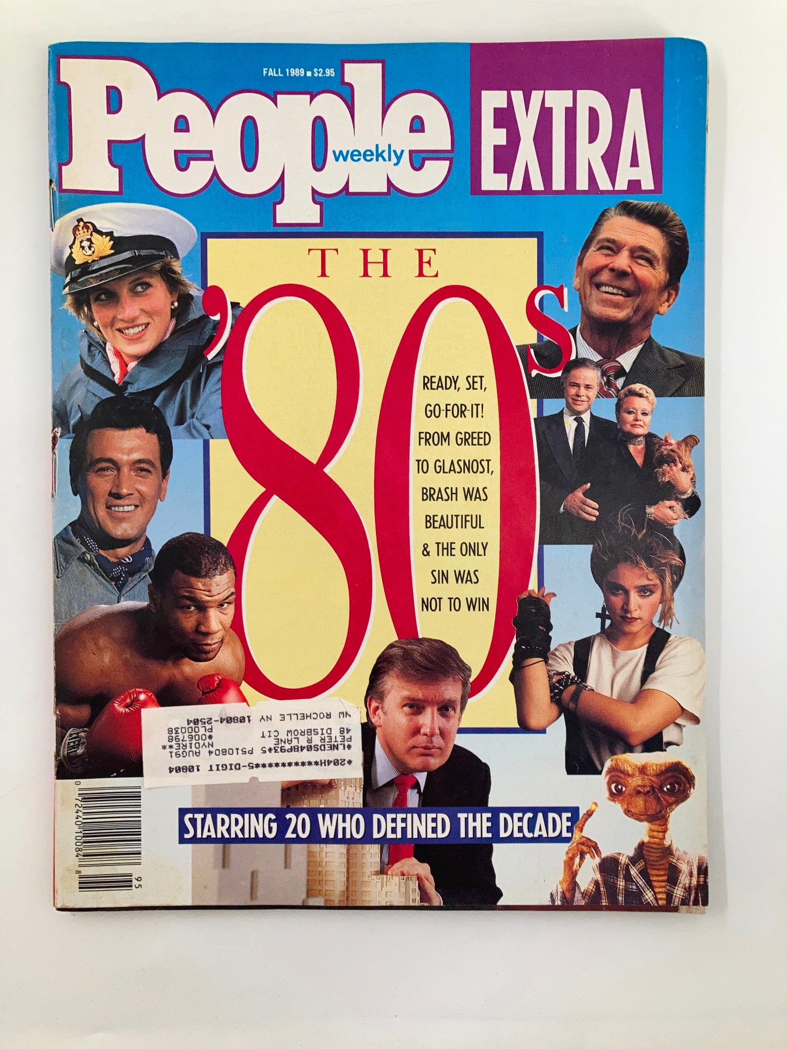 VTG People Weekly Magazine Fall 1989 Ronald Reagan, Princess Diana, Donald Trump