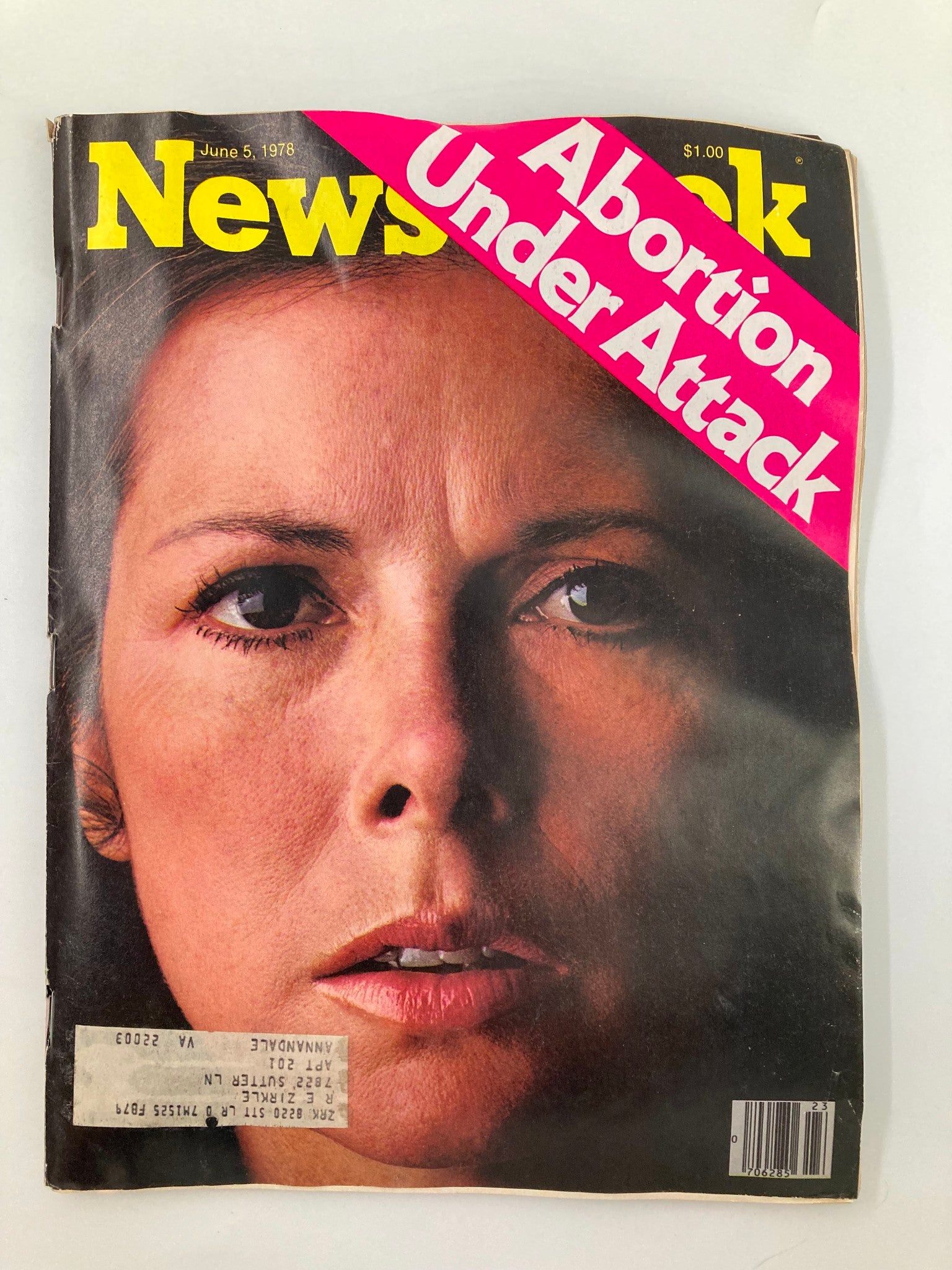 VTG Newsweek Magazine June 5 1978 Abortion Under Attack & Bruce Springsteen