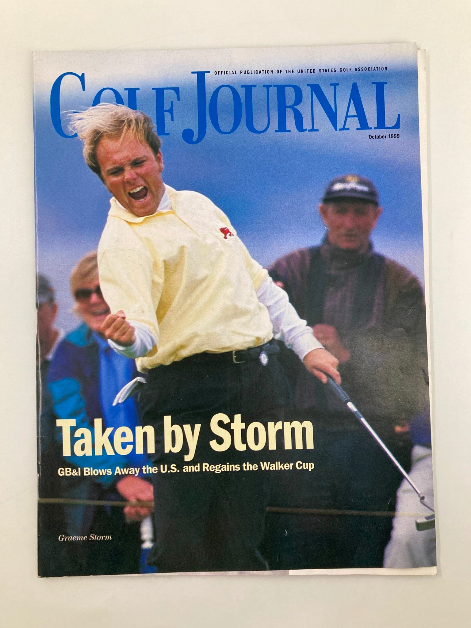 Golf Journal Magazine October 1999 Graeme Storm Regains The Walke Cup