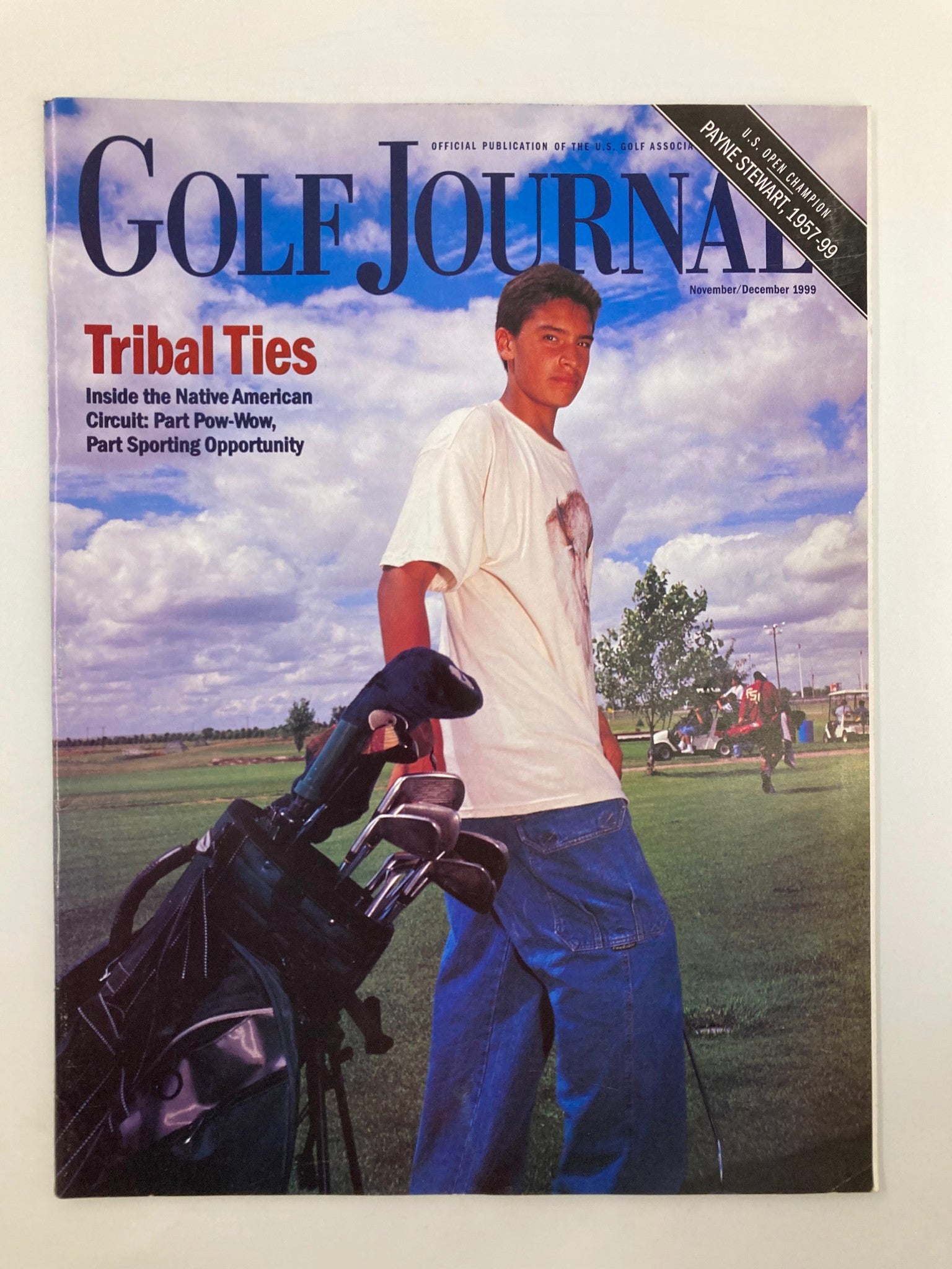 Golf Journal Magazine November 1999 Mike Prue Won Youth Tournament