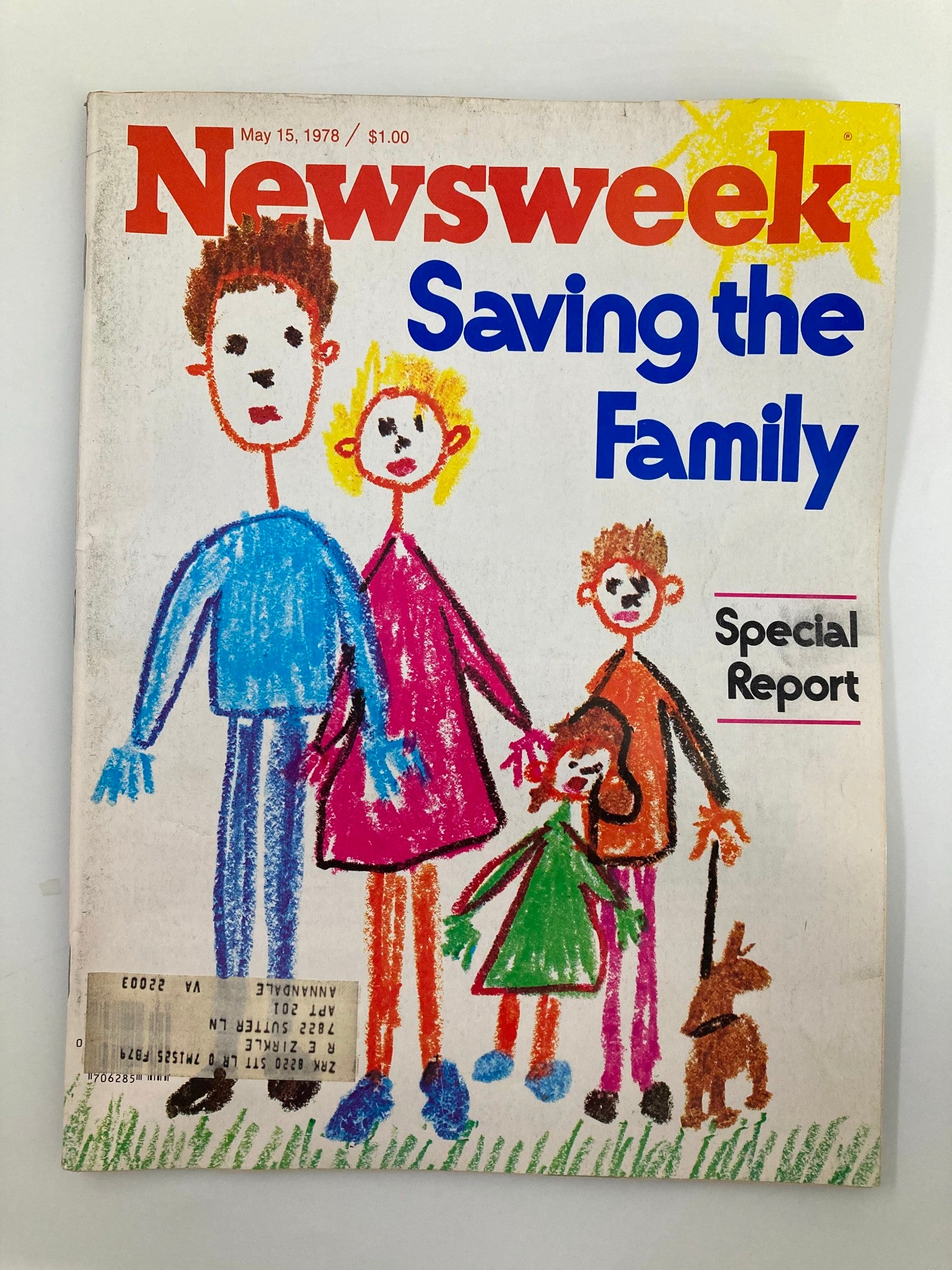 VTG Newsweek Magazine May 15 1978 Saving The Family Special Report