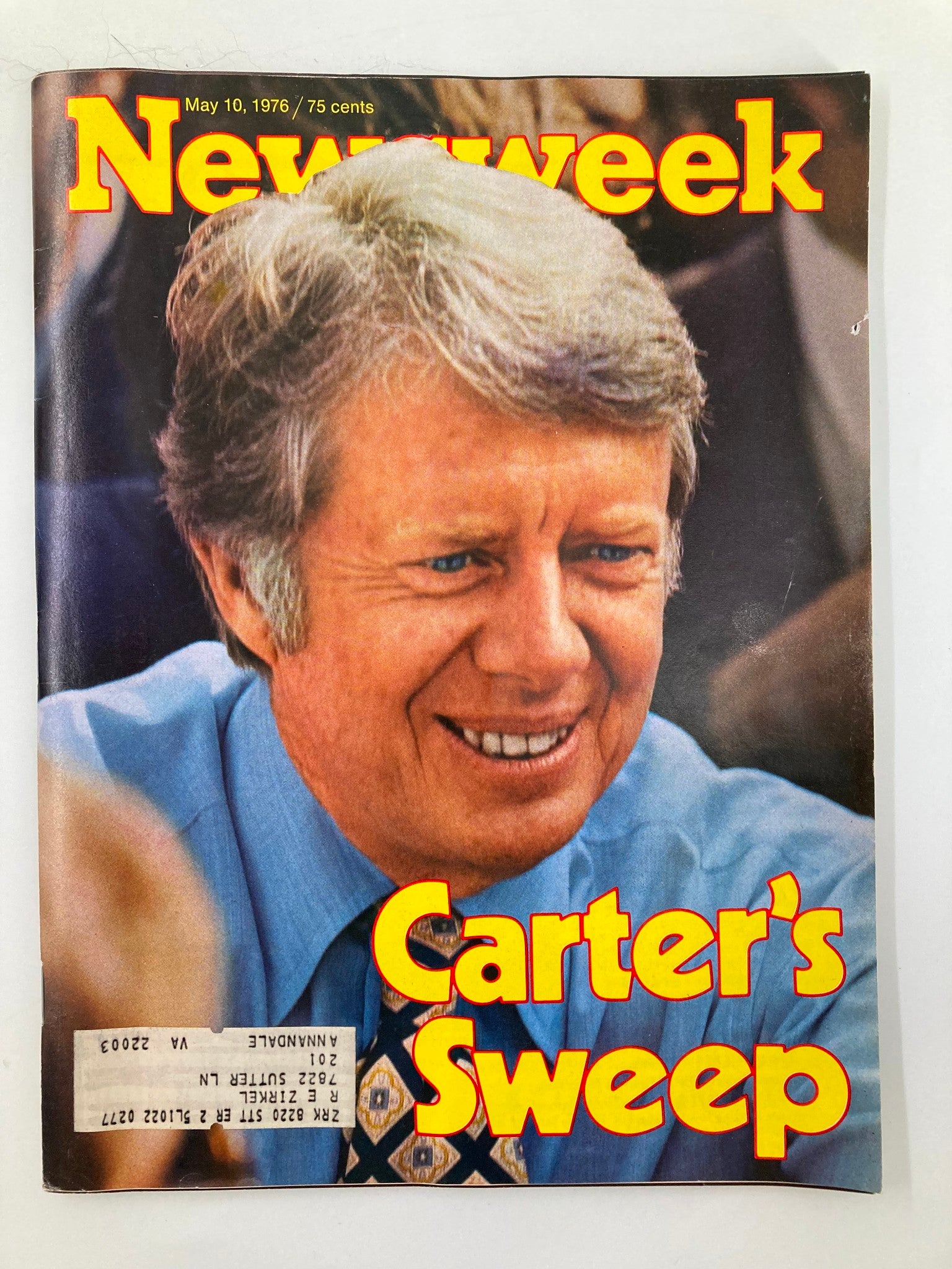 VTG Newsweek Magazine May 10 1976 Jimmy Carter's Sweep