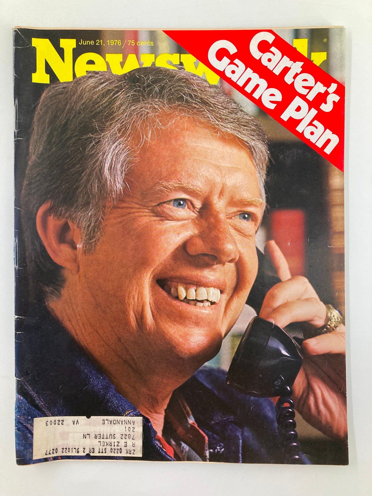 VTG Newsweek Magazine June 21 1976 Jimmy Carter's Game Plan