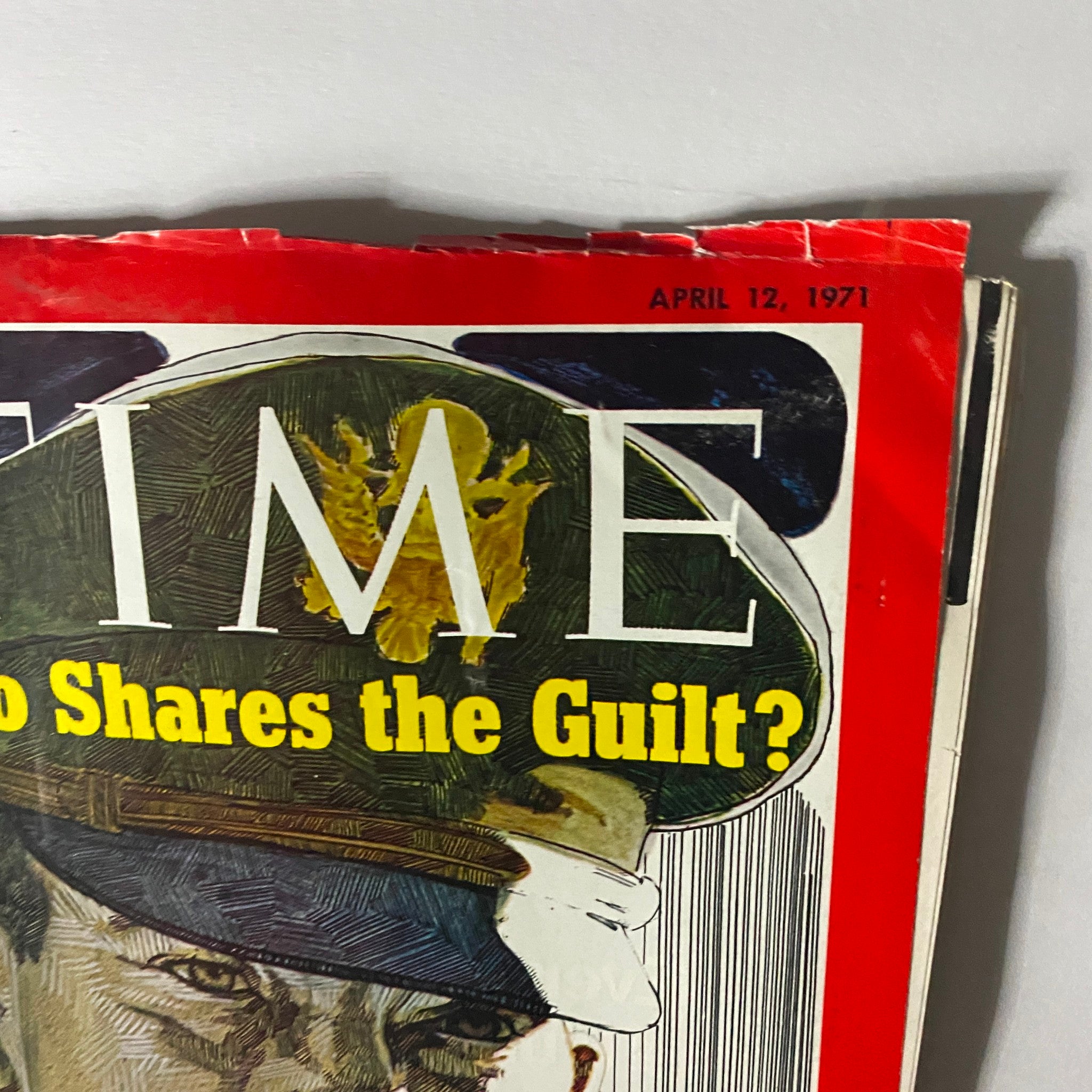 VTG Time Magazine April 12 1971 Lieut. William Calley Jr.