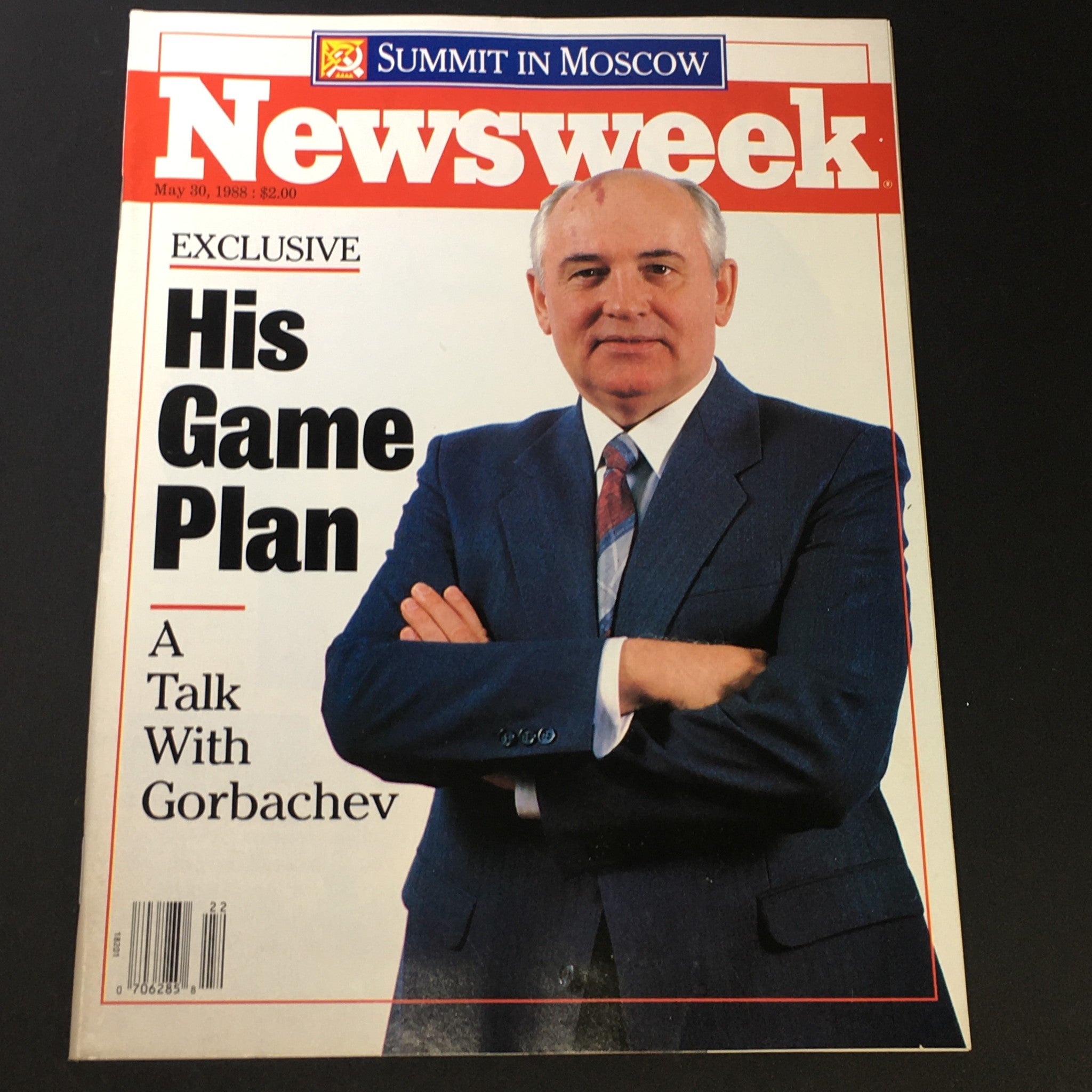 VTG Newsweek Magazine May 30 1988 - A Talk with Mikhail Gorbachev / Newsstand