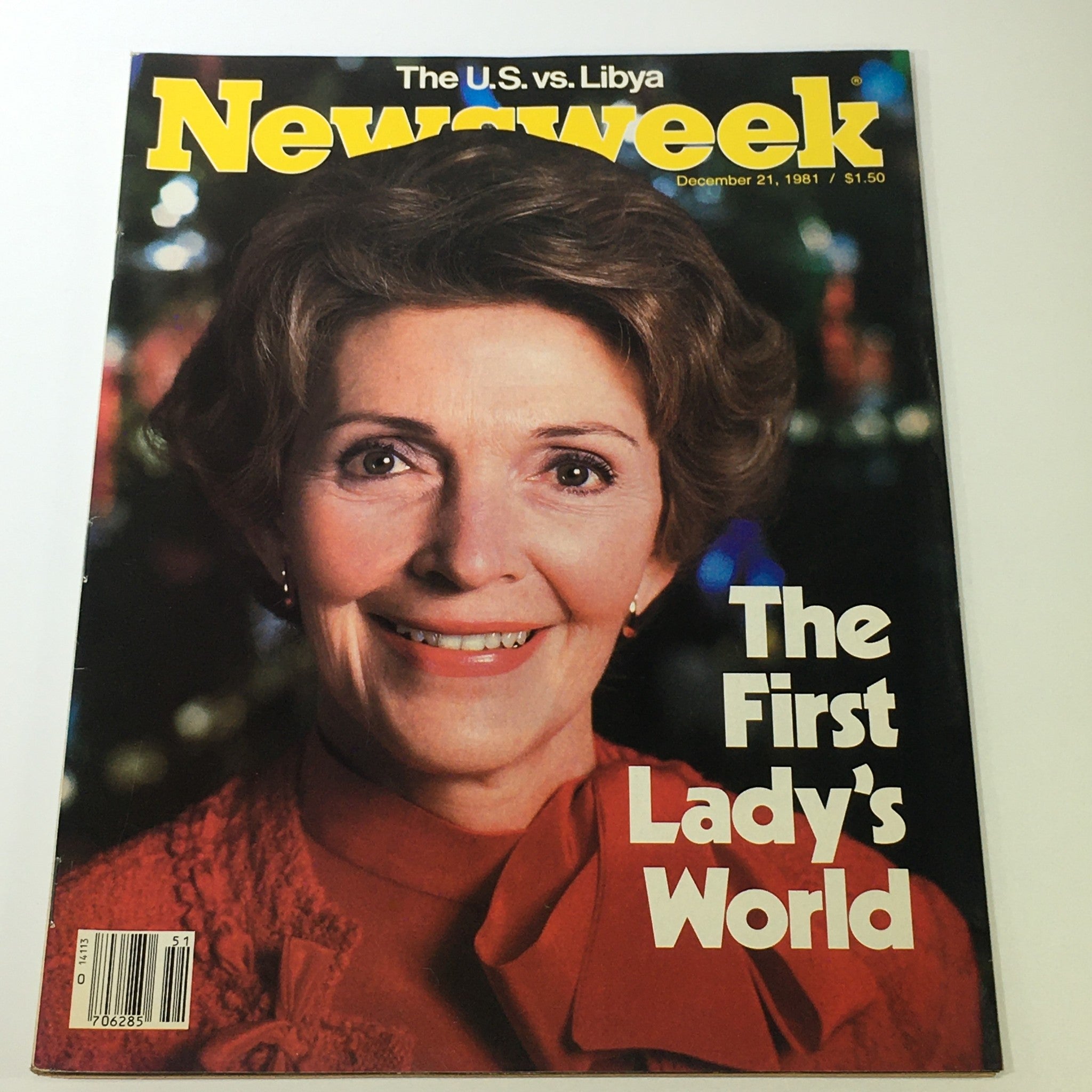 VTG Newsweek Magazine December 21 1981 - First Lady Nancy Reagan / U.S. vs Libya