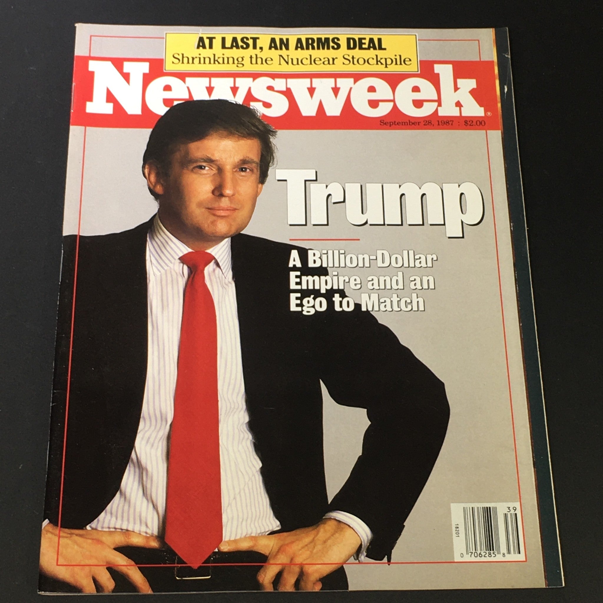 VTG Newsweek Magazine September 28 1987 - Donald Trump, A Billion-Dollar Empire