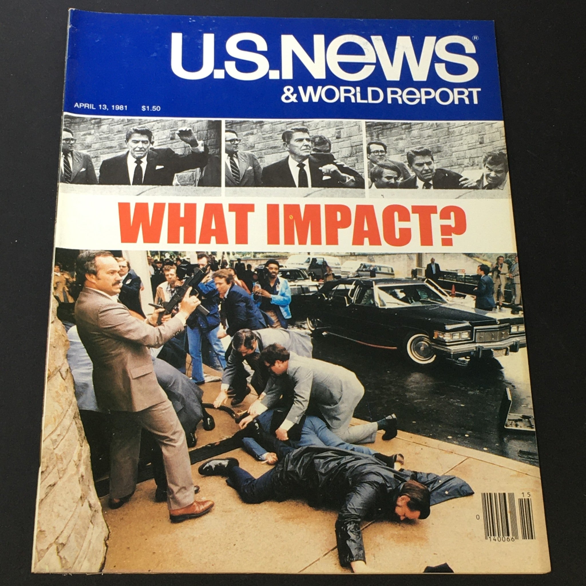 VTG US News & World Report Magazine April 13 1981 - The Ronald Reagan Shooting