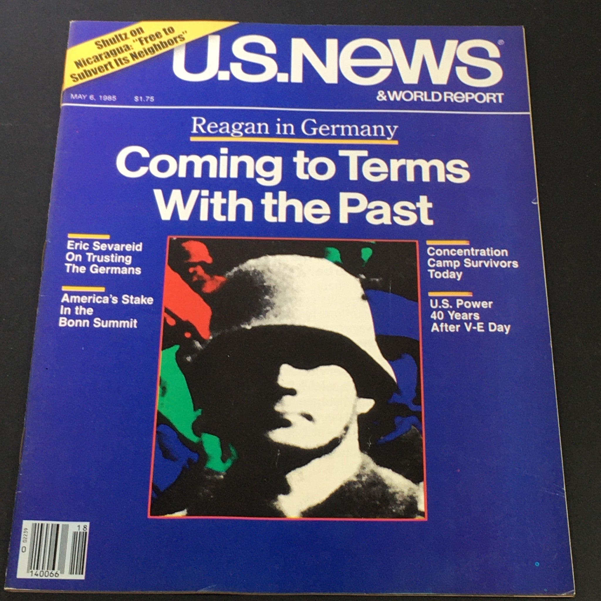 VTG US News & World Report May 6 1985 - Ronald Reagan in Germany / Eric Savareid