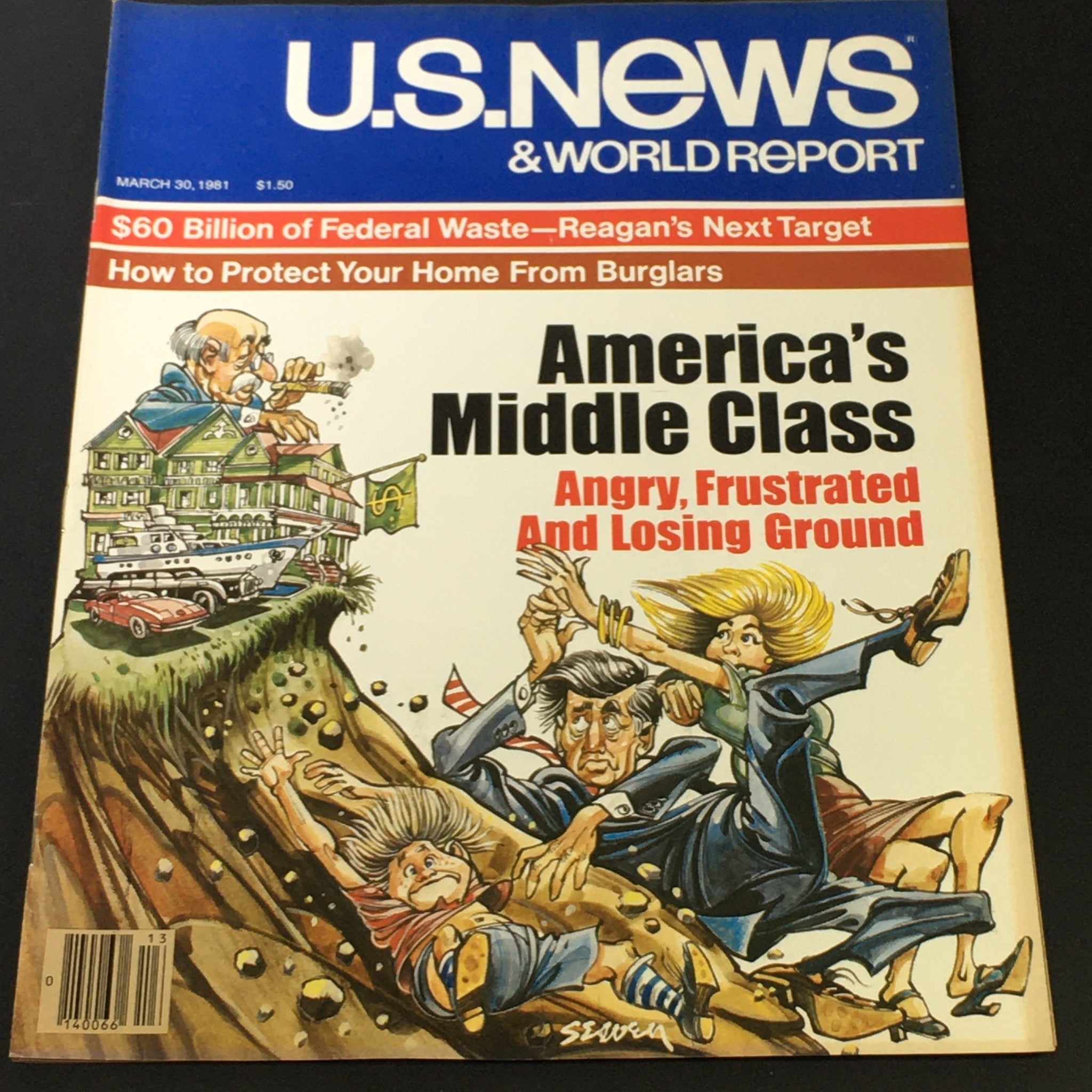 VTG US News & World Report March 30 1981 - America's Middle Class / Newsstand