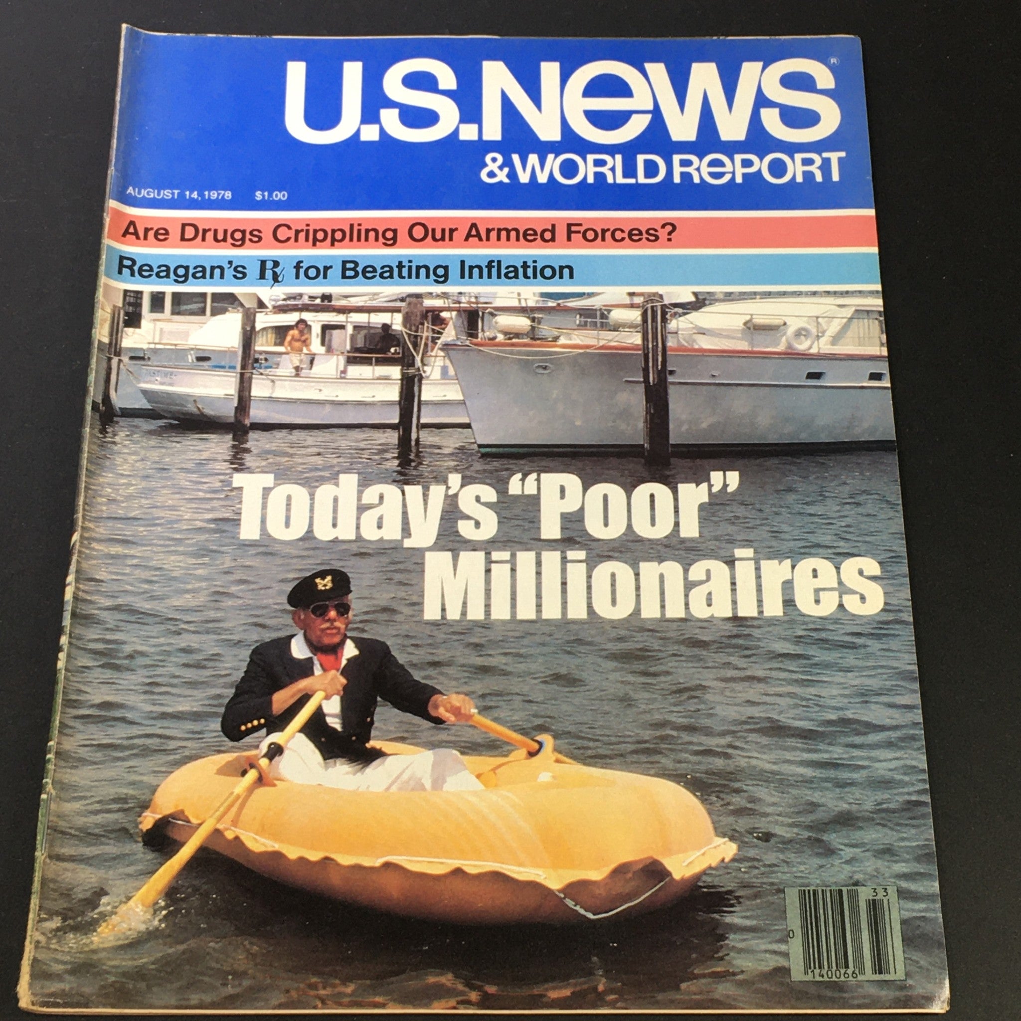 VTG US News & World Report August 14 1978 - Ronald Reagan / Poor Millionaires