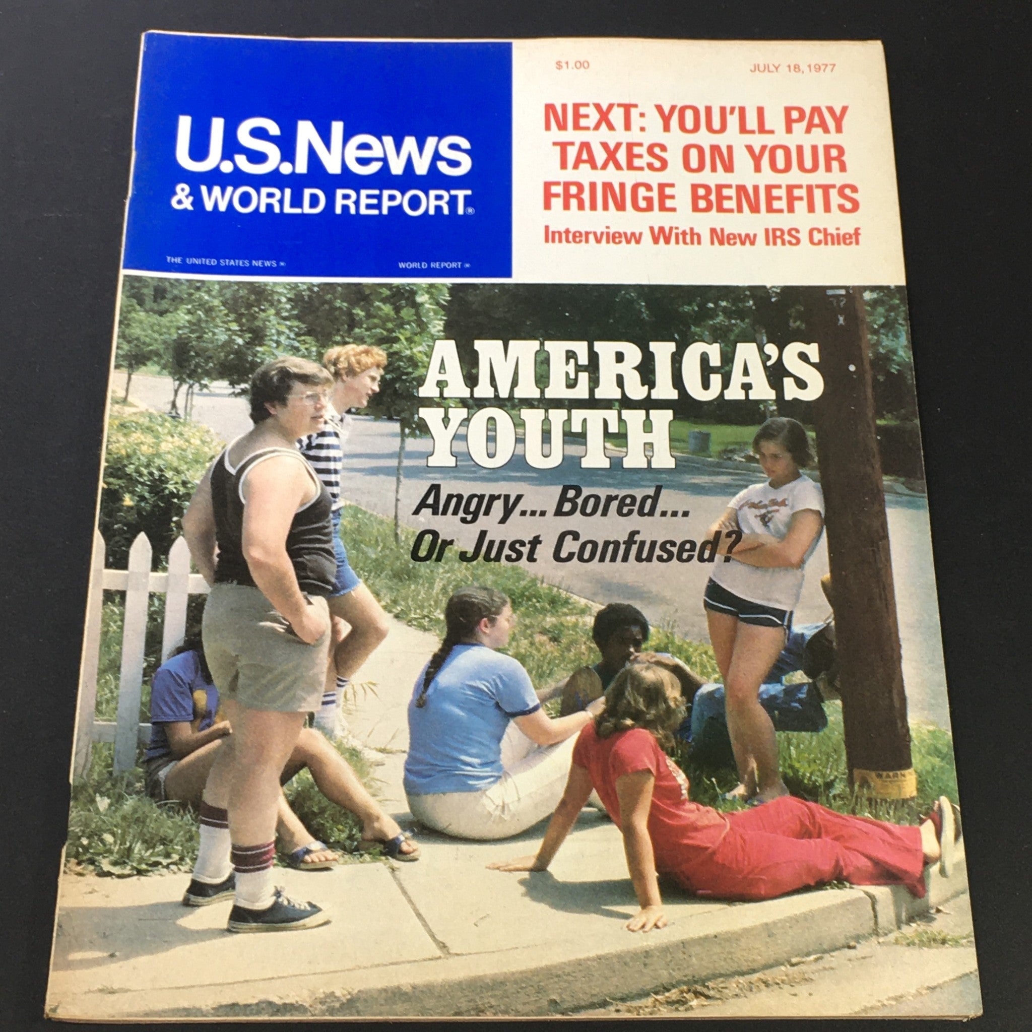 VTG US News & World Report July 18 1977 - America's Youth / Fringe Benefits