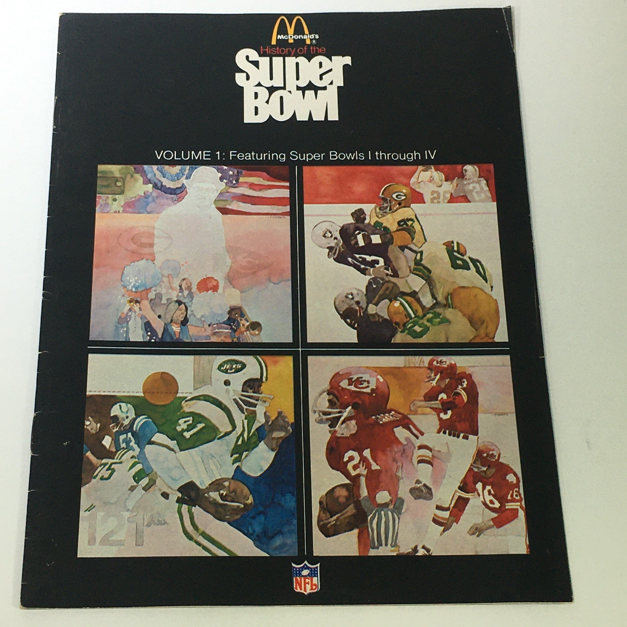 VTG NFL 1977 History of the Super Bowl Vol. 1 Featuring Super Bowls I through IV