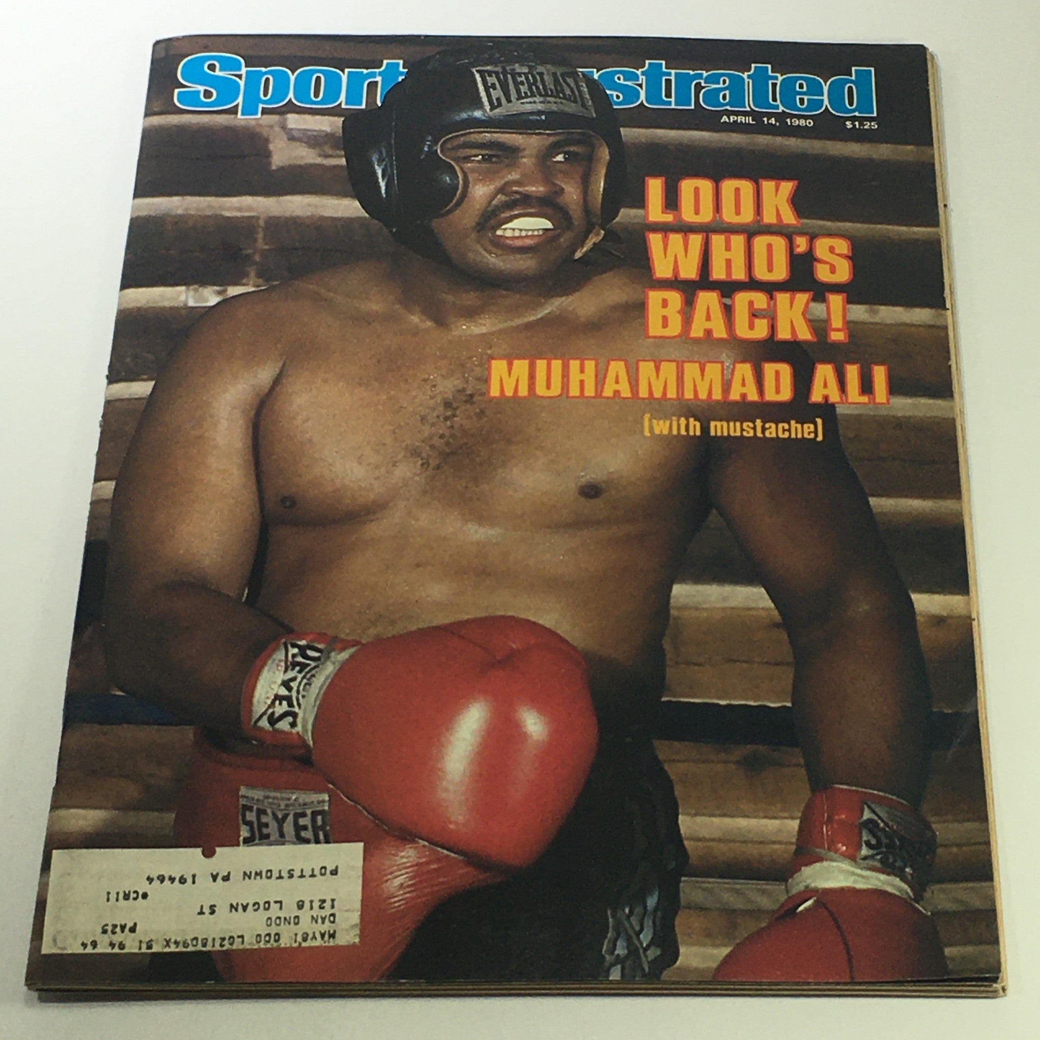 VTG Sports Illustrated Magazine April 14 1980 - Muhammad Ali is Back