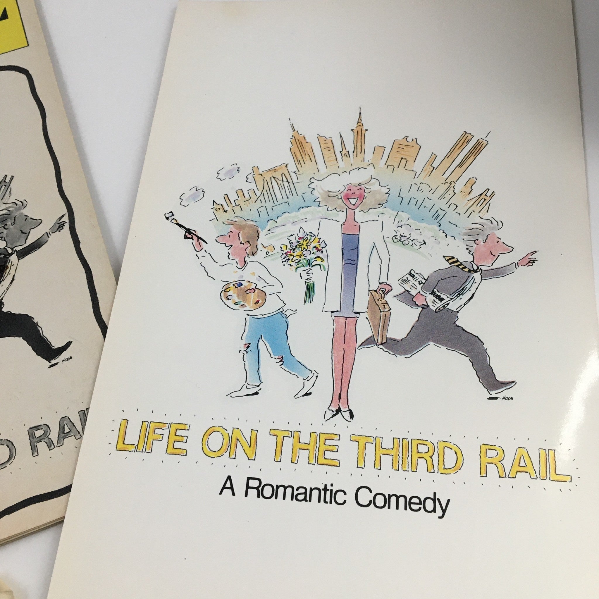 1990 Playbill Theatre at Saint Peter's Church Present Life On The Third Rail