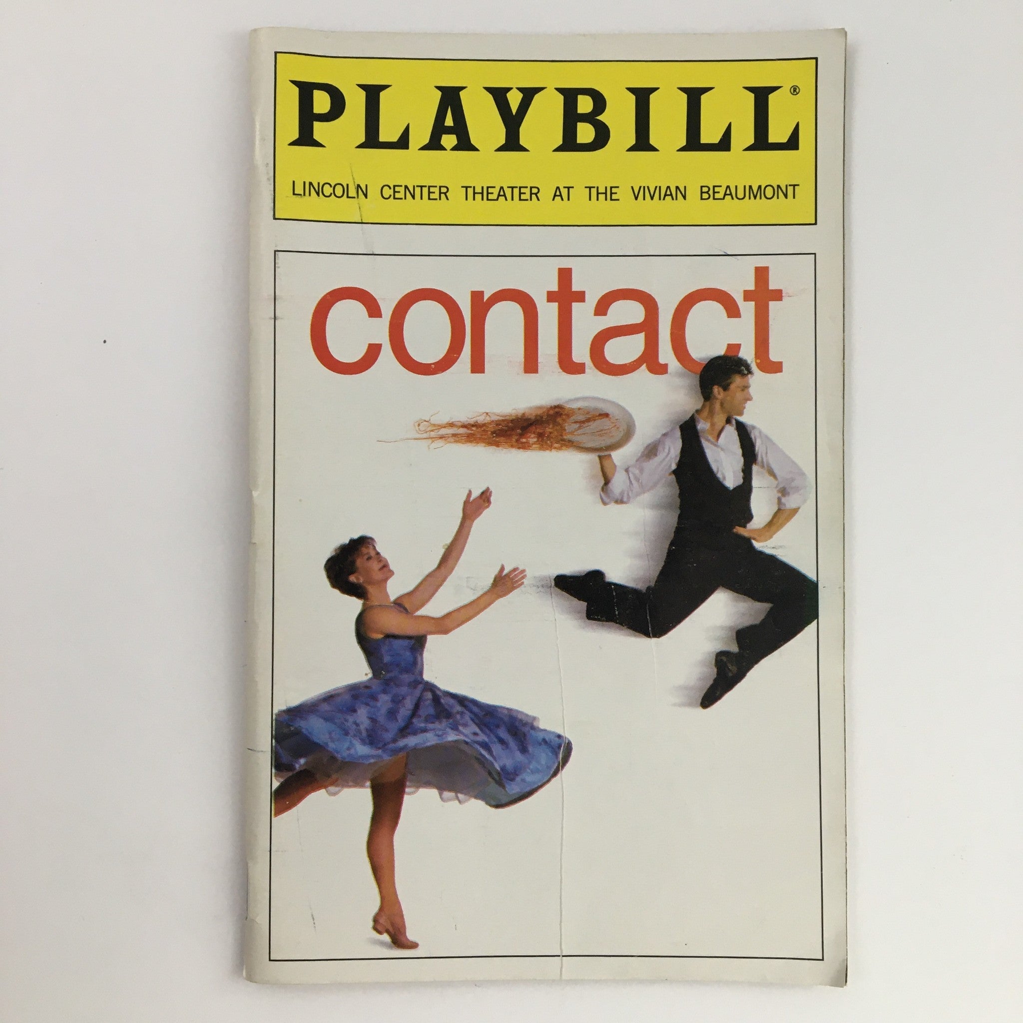 2000 Playbill Lincoln Center Theater at The Vivian Beaumont Present Contact