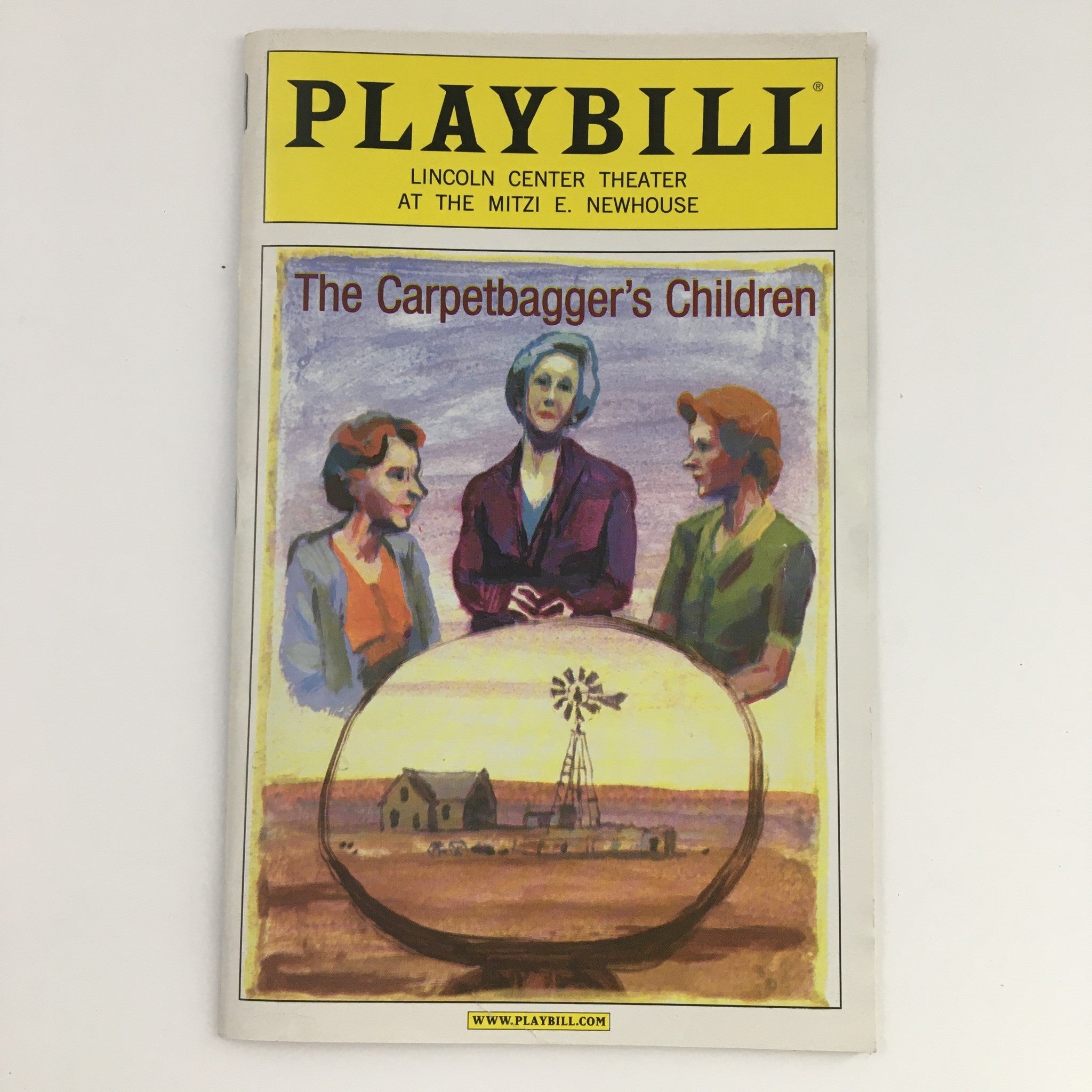 2002 Playbill Lincoln Center Theater Presents The Carpetbagger's Children