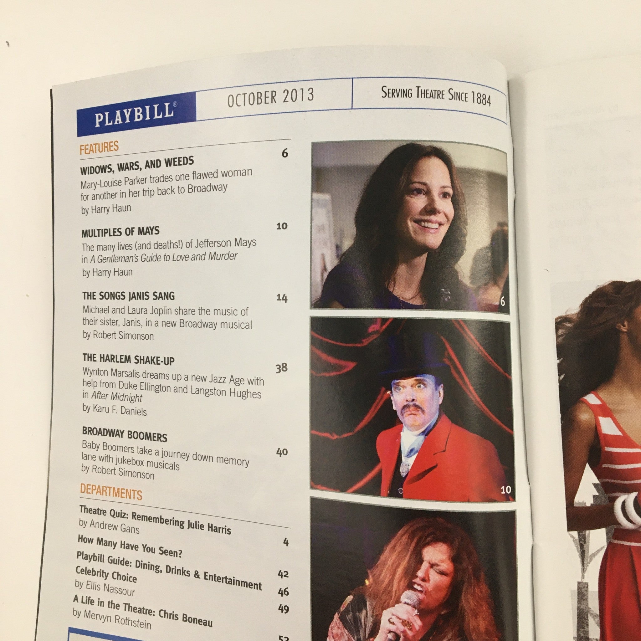 2013 Playbill New World Stages Presents Peter and the Star Catcher by Roger Rees