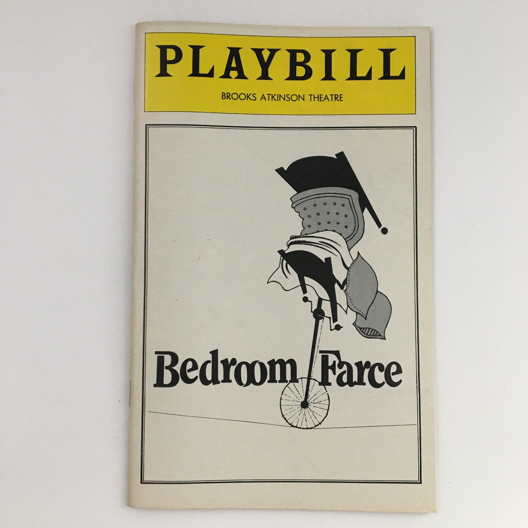 1979 Playbill Brooks Atkinson Theatre Presents Bedroom Farce by Alan Ayckbourn