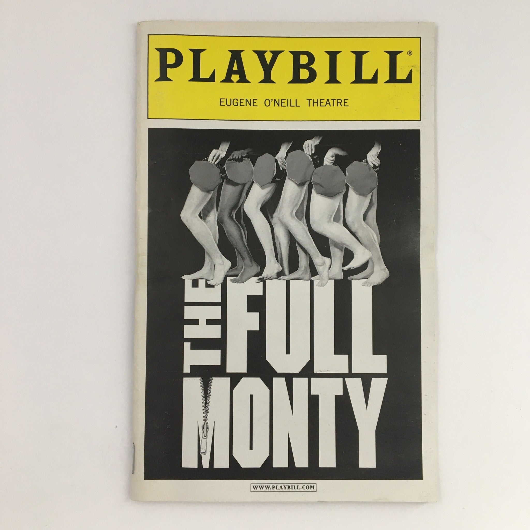 2001 Playbill Eugene O'Neil Theatre Present The Full Monty by Jack O'Brien